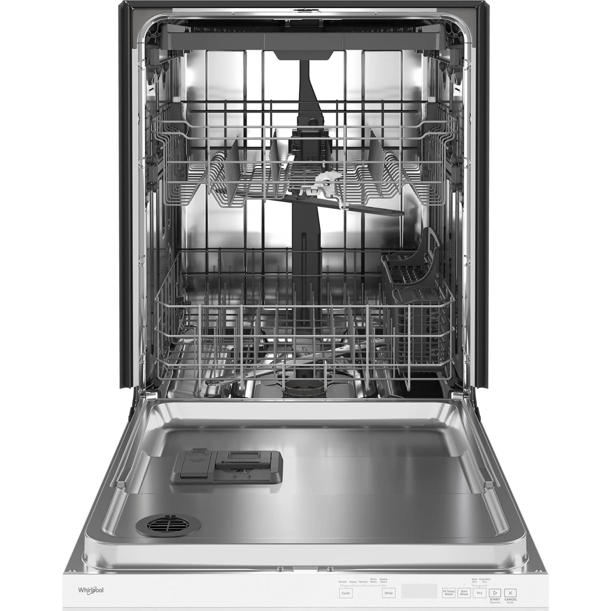 Whirlpool 24-Inch Stainless Steel Dishwasher with AI Intelligent Wash - 47 dBA -White (WDTA50SAKW) - Image 9