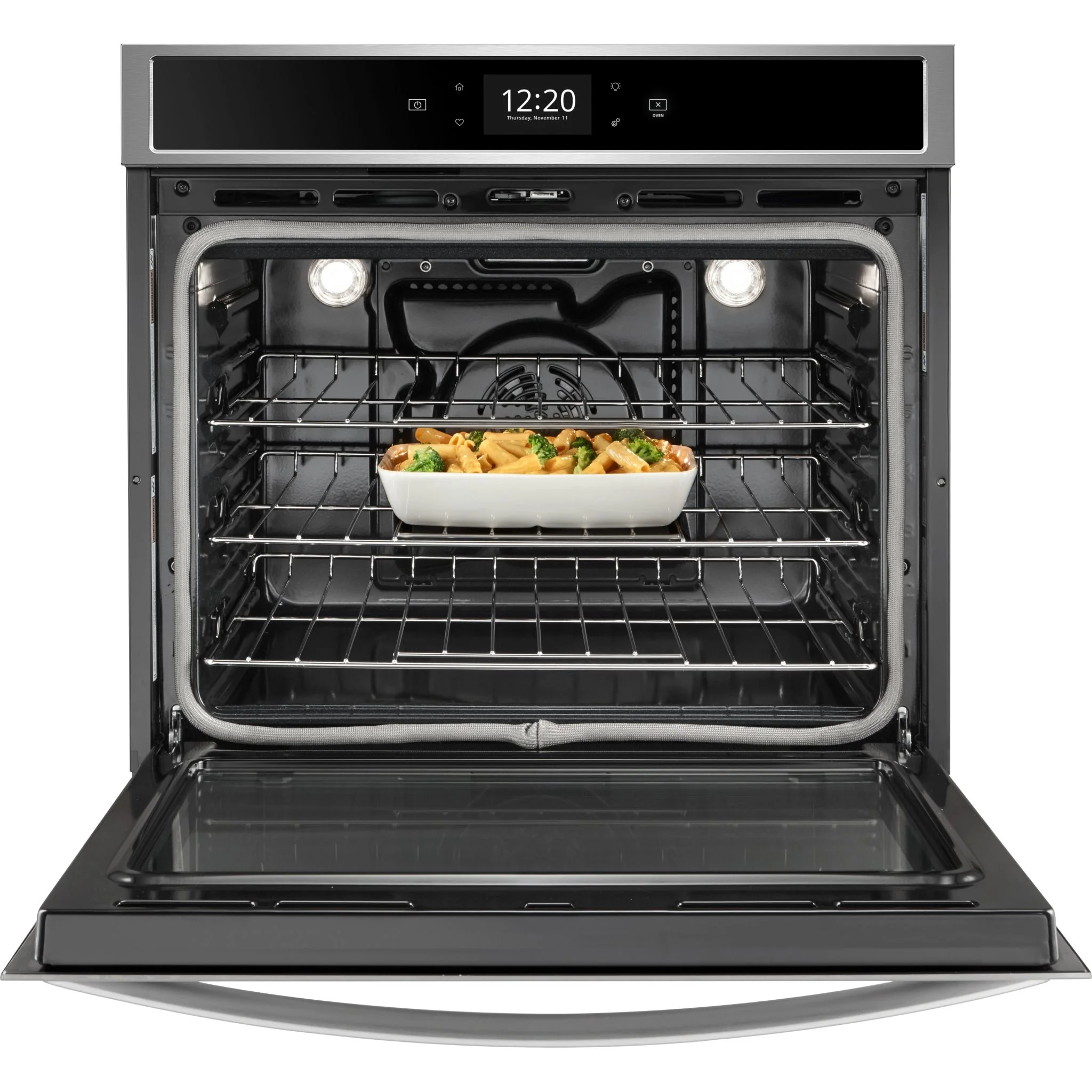 Whirlpool 5.0 cu. ft. Smart Single Convection Wall Oven with Air Fry, when Connected (WOS72EC0HS) - Image 2
