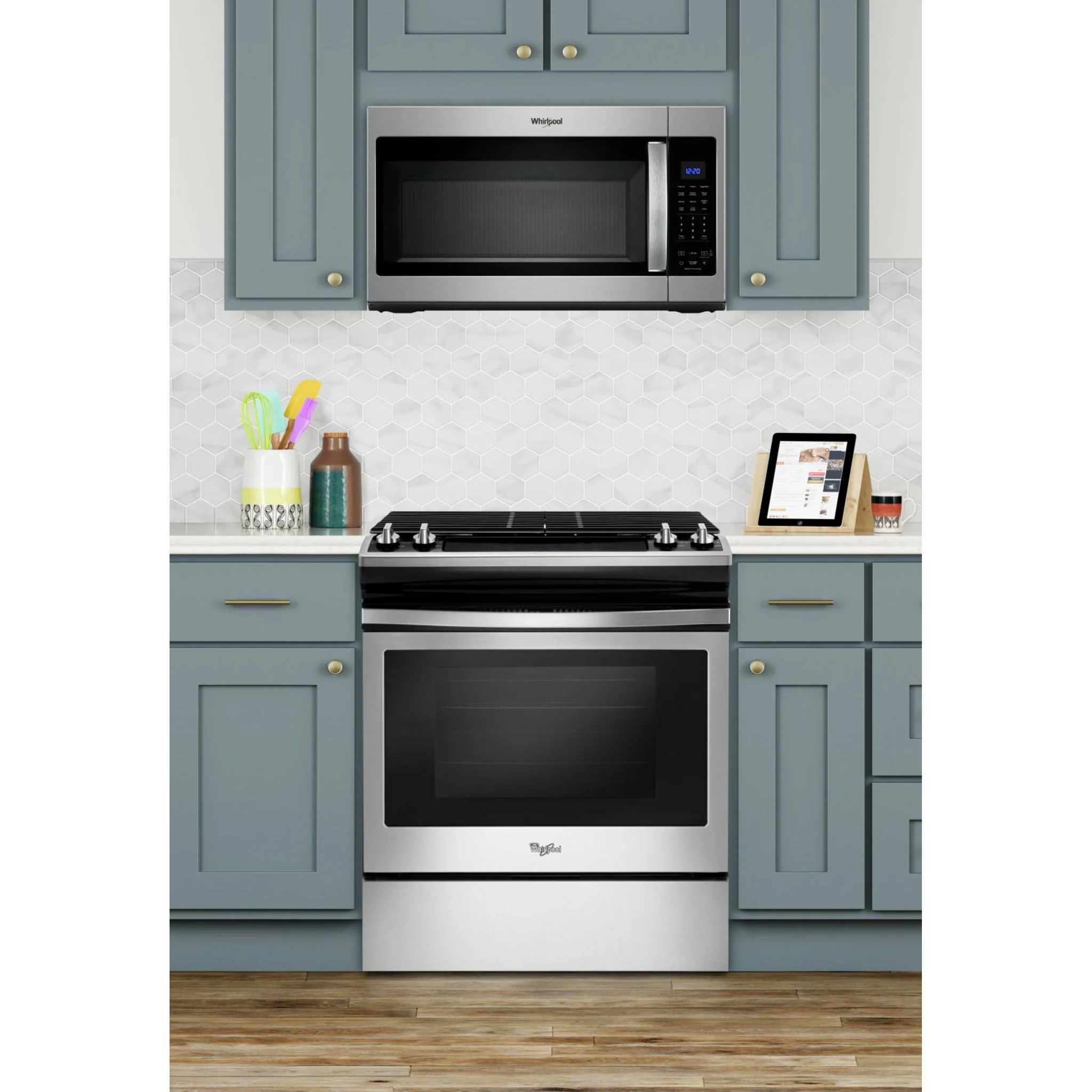 Whirlpool 5.0 cu. ft. Front Control Gas Range with Cast-Iron Grates (WEG515S0FV) - Image 12