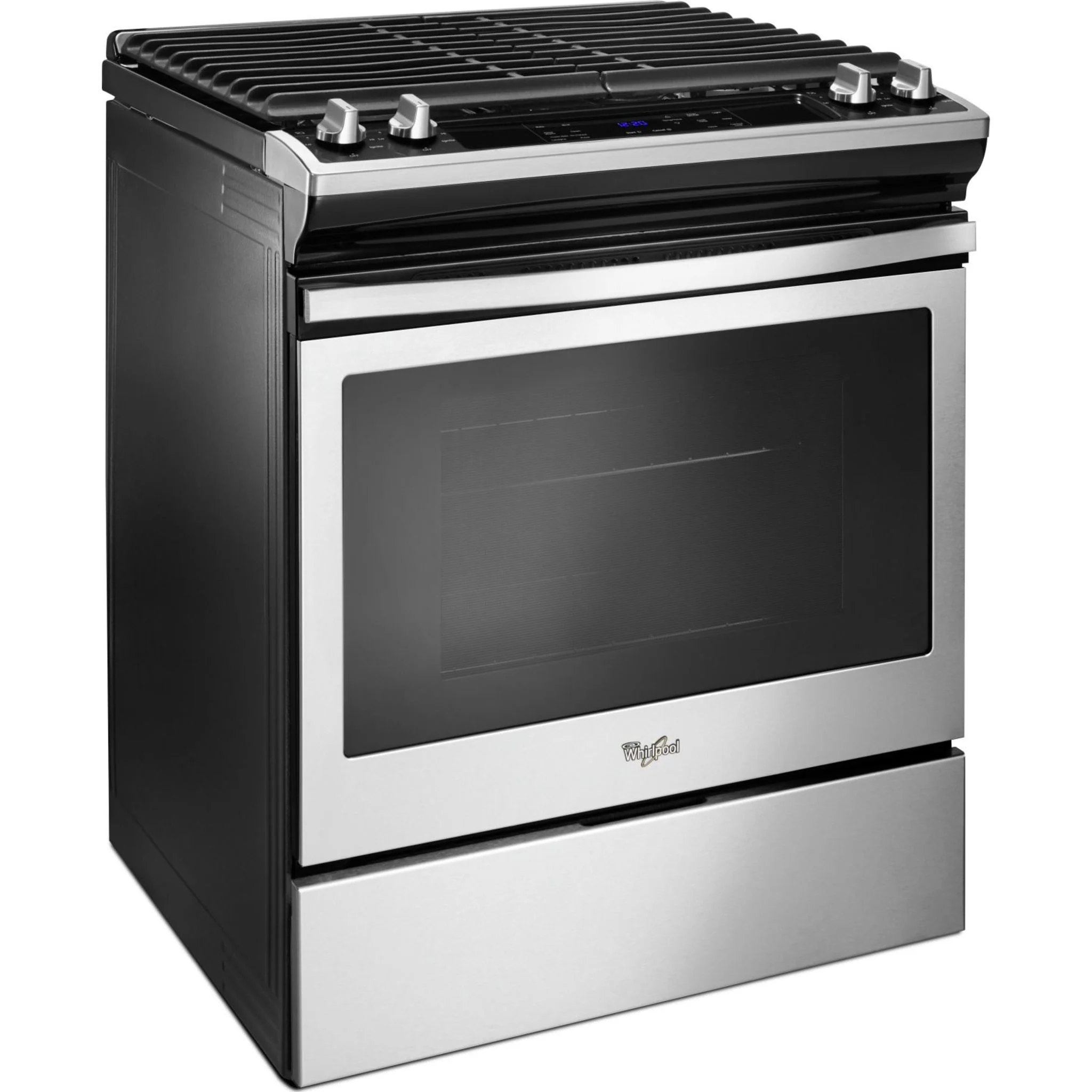 Whirlpool 5.0 cu. ft. Front Control Gas Range with Cast-Iron Grates (WEG515S0FV) - Image 4