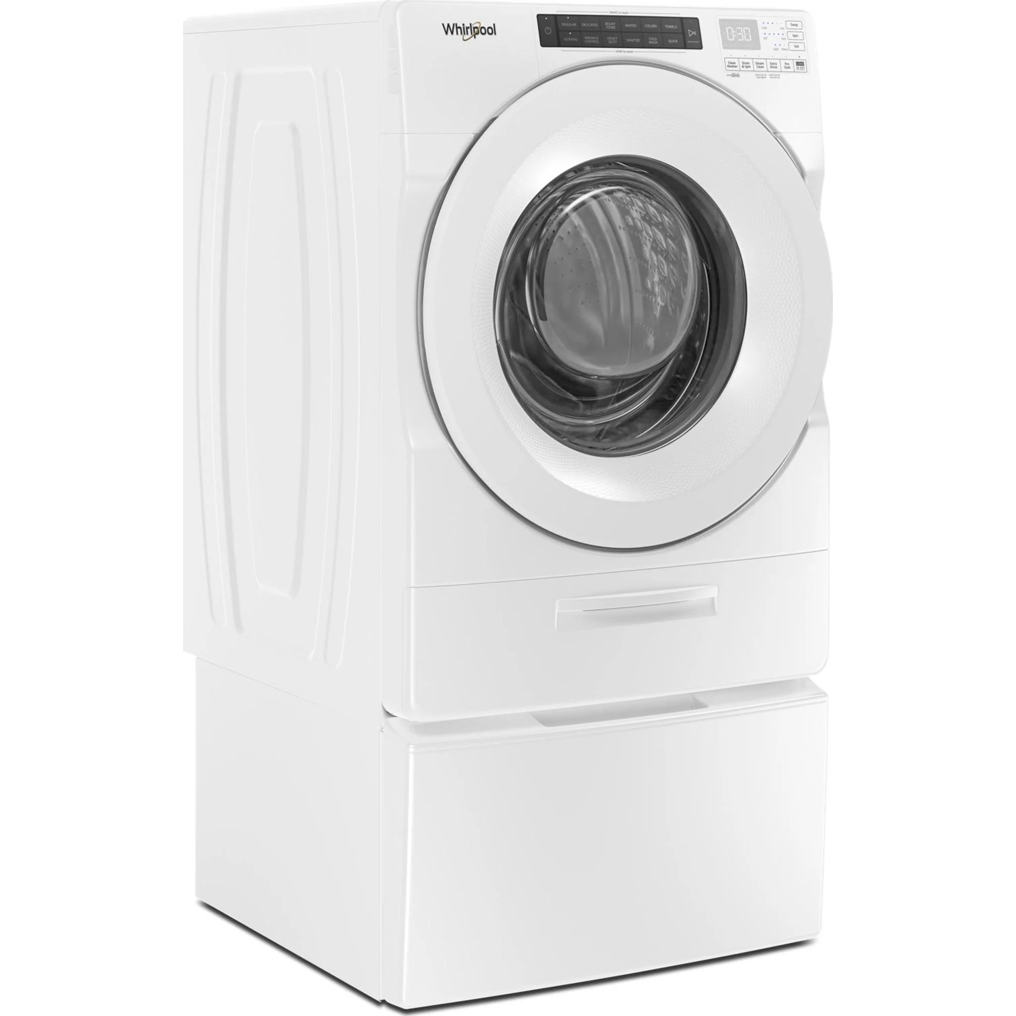 Whirlpool 5.2 cu. ft. I.E.C. Closet-Depth Front Load Washer with Load & Go Dispenser (WFW5620HW) - Image 14