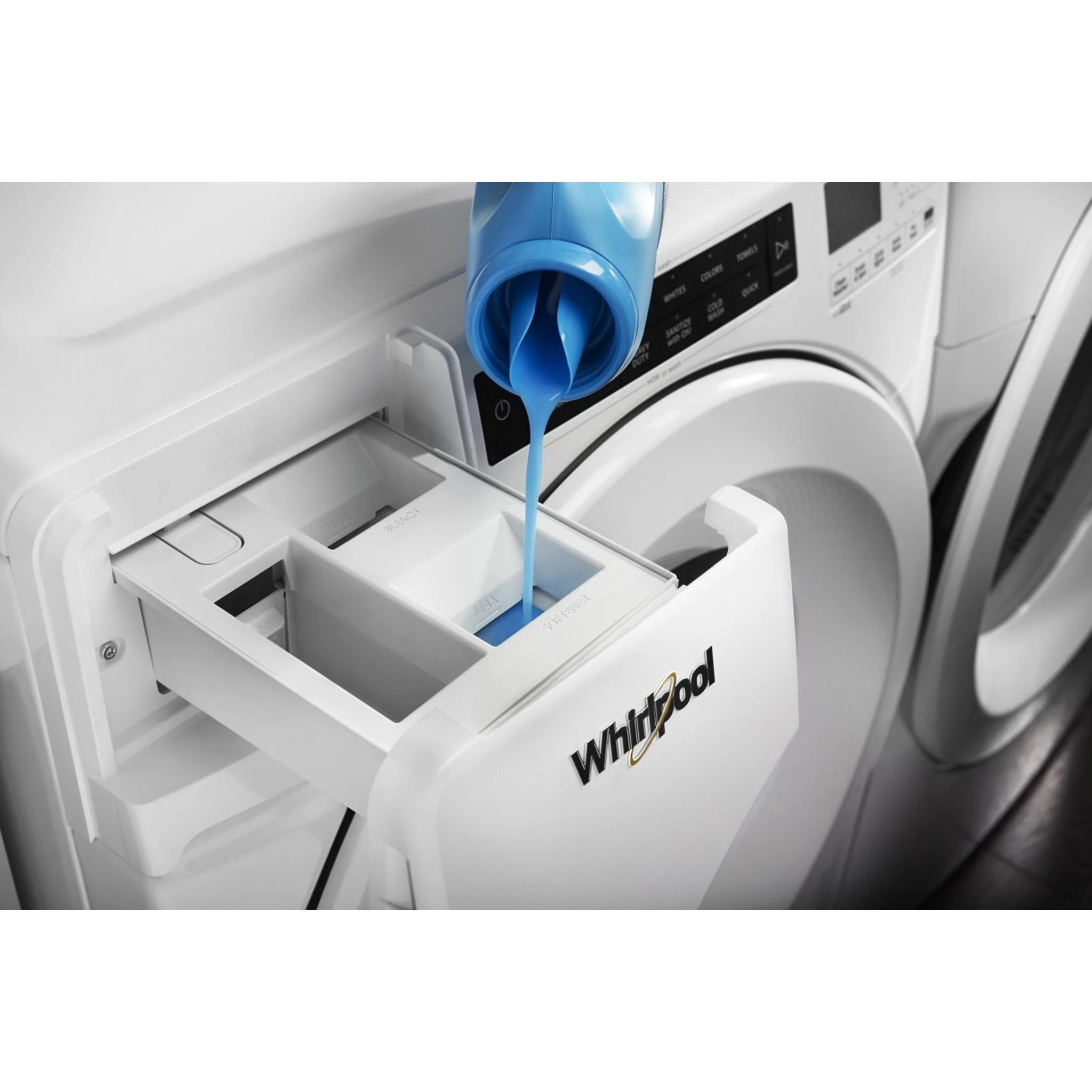 Whirlpool 5.2 cu. ft. I.E.C. Closet-Depth Front Load Washer with Load & Go Dispenser (WFW5620HW) - Image 20