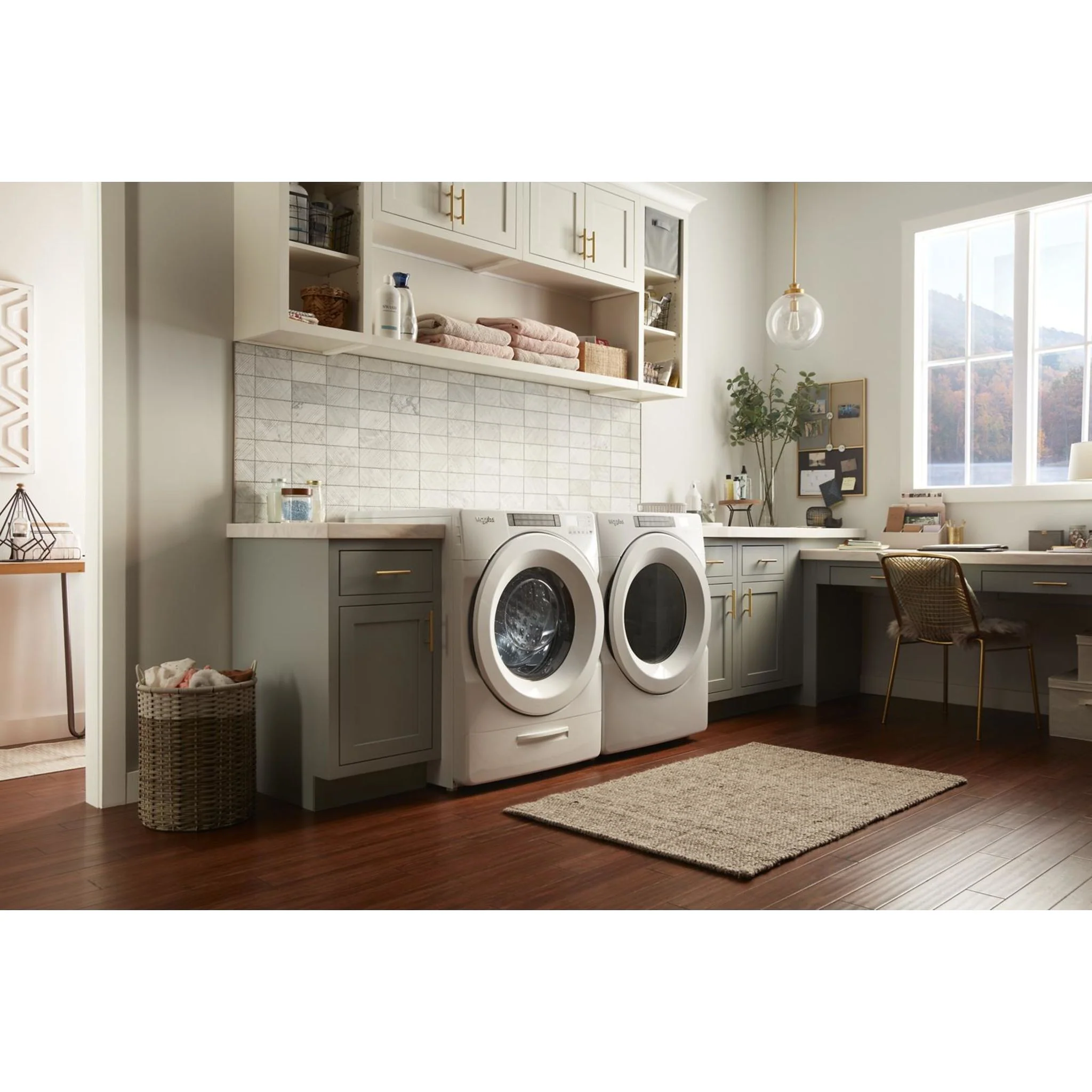 Whirlpool 5.2 cu. ft. I.E.C. Closet-Depth Front Load Washer with Load & Go Dispenser (WFW5620HW) - Image 29