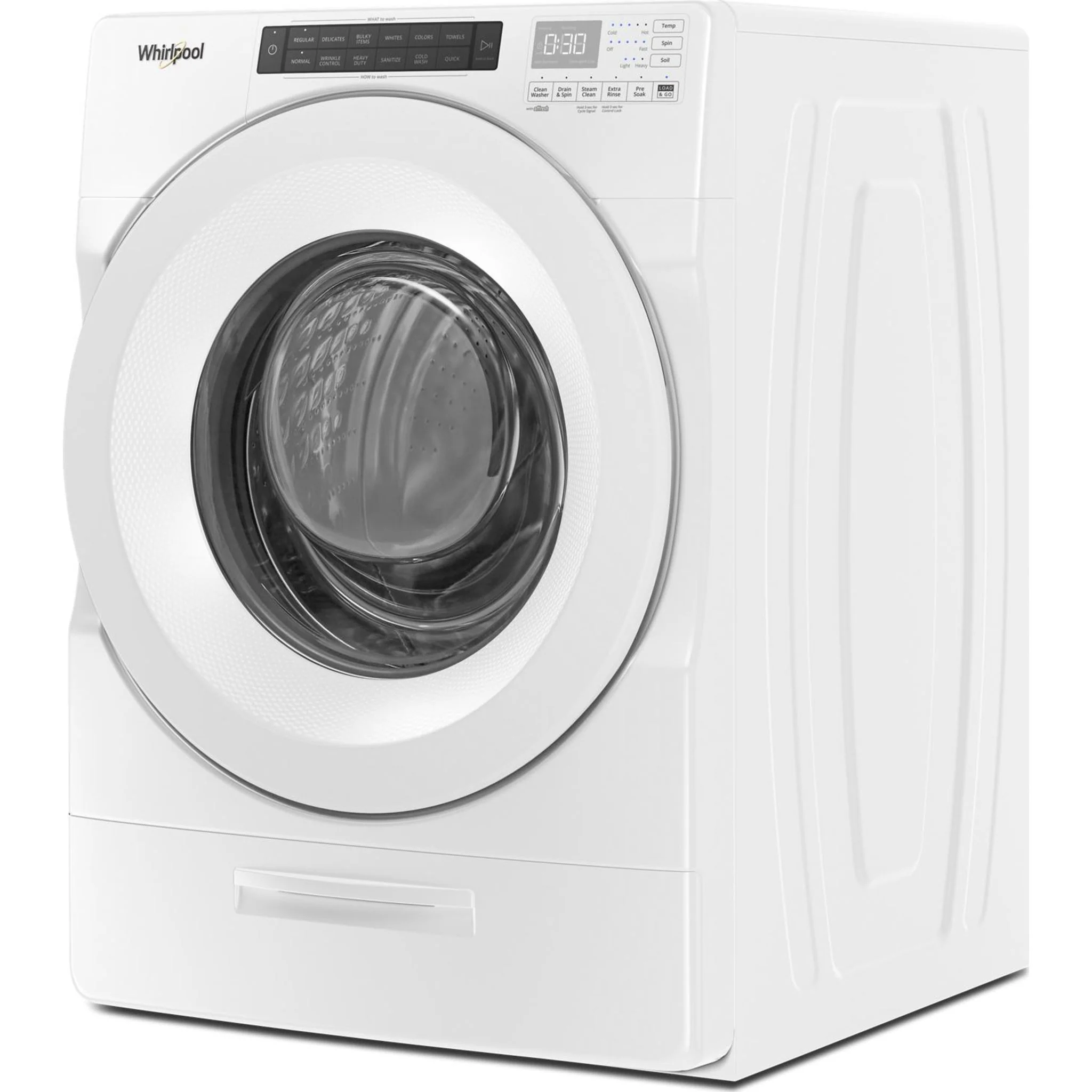 Whirlpool 5.2 cu. ft. I.E.C. Closet-Depth Front Load Washer with Load & Go Dispenser (WFW5620HW) - Image 36