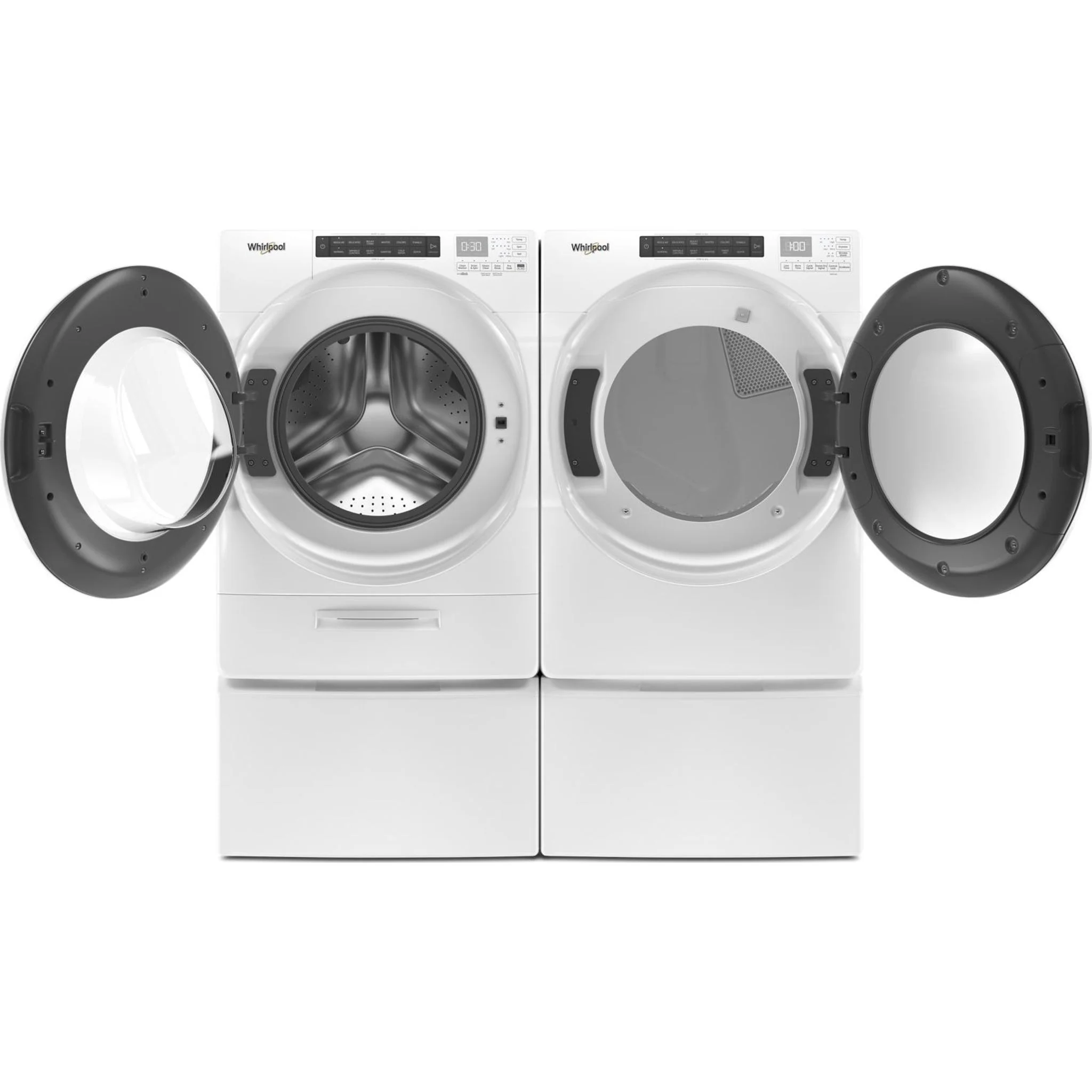 Whirlpool 5.2 cu. ft. I.E.C. Closet-Depth Front Load Washer with Load & Go Dispenser (WFW5620HW) - Image 44