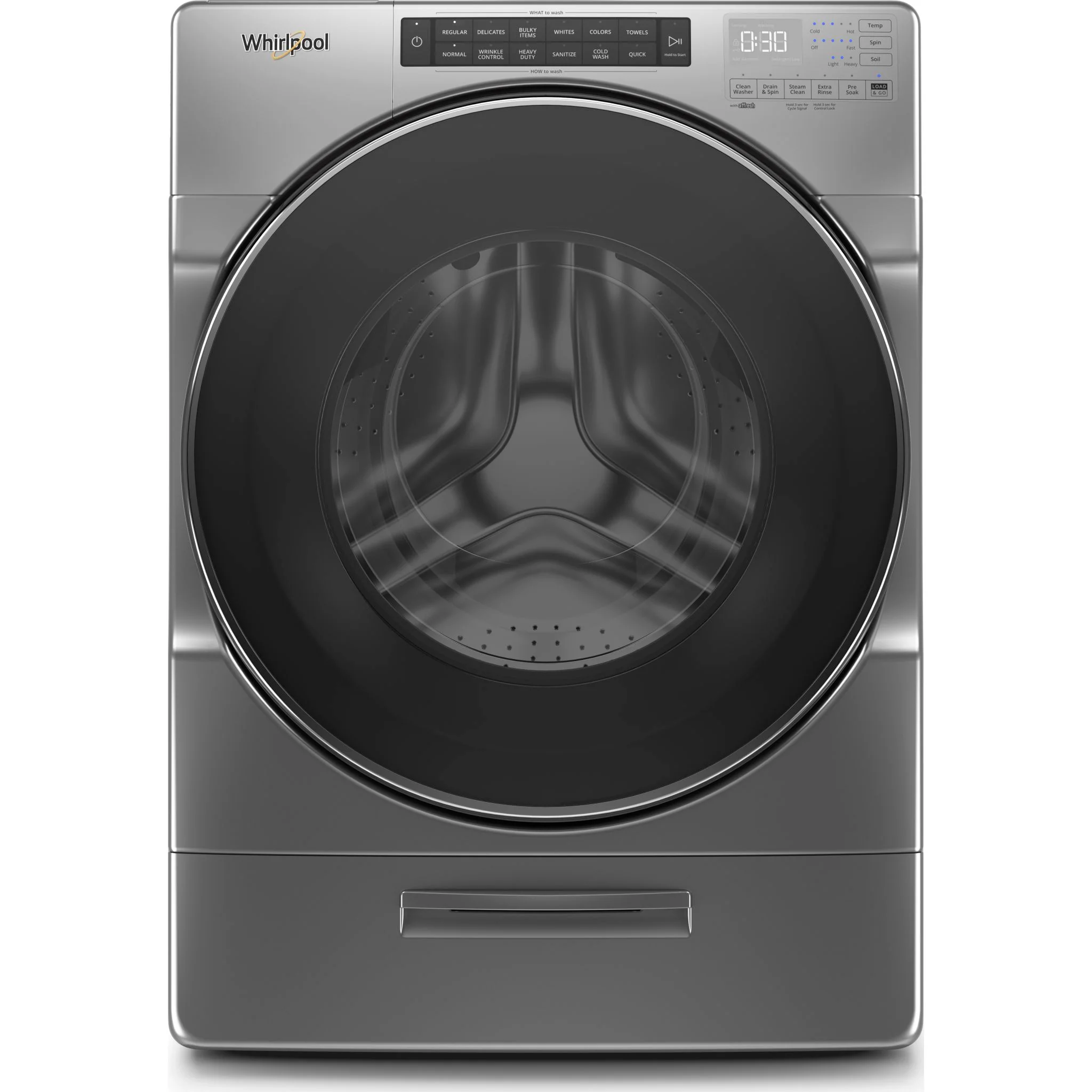 Whirlpool 5.2 cu. ft. I.E.C. Closet-Depth Front Load Washer with Load & Go XL Dispenser (WFW6620HC) - Image 19
