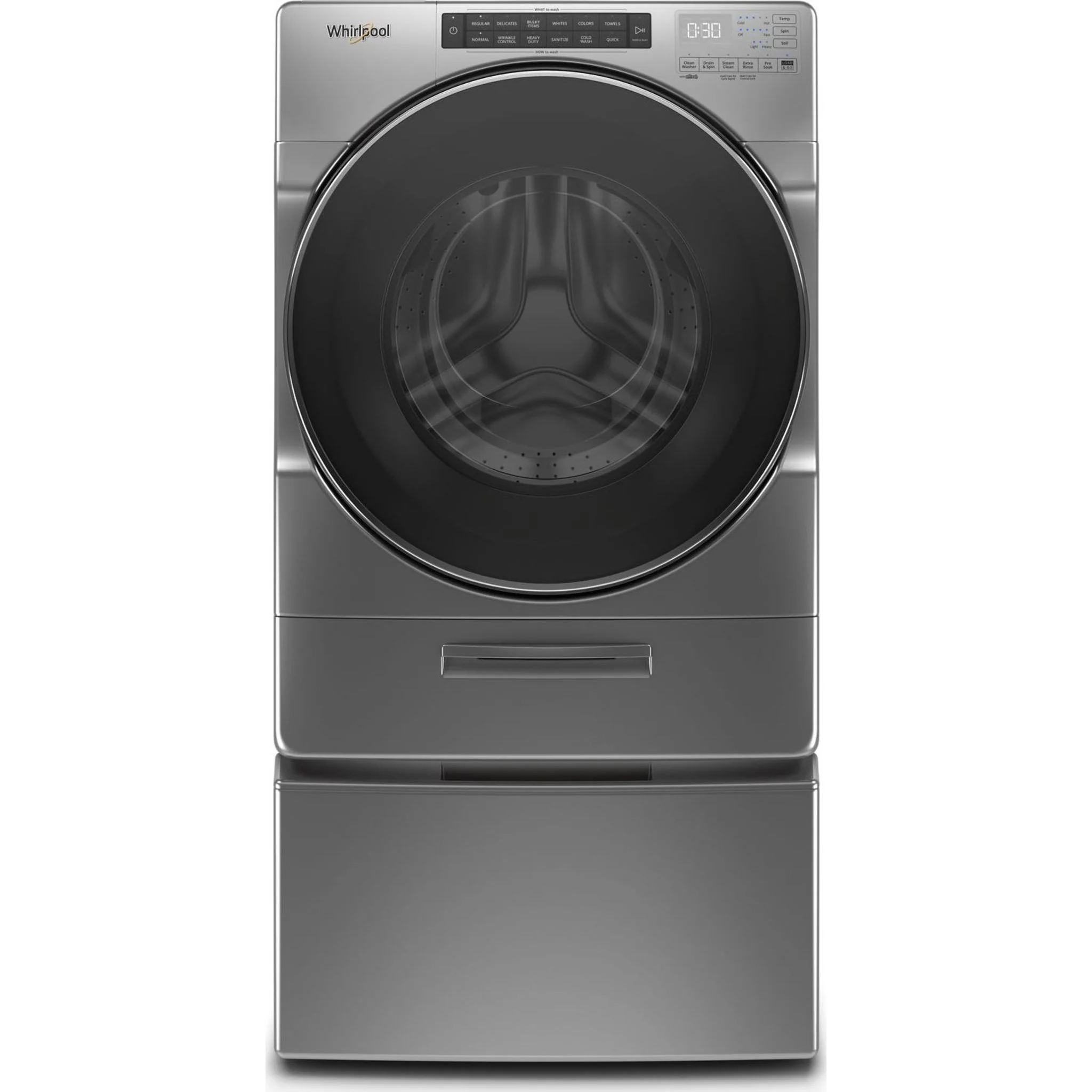 Whirlpool 5.2 cu. ft. I.E.C. Closet-Depth Front Load Washer with Load & Go XL Dispenser (WFW6620HC) - Image 26