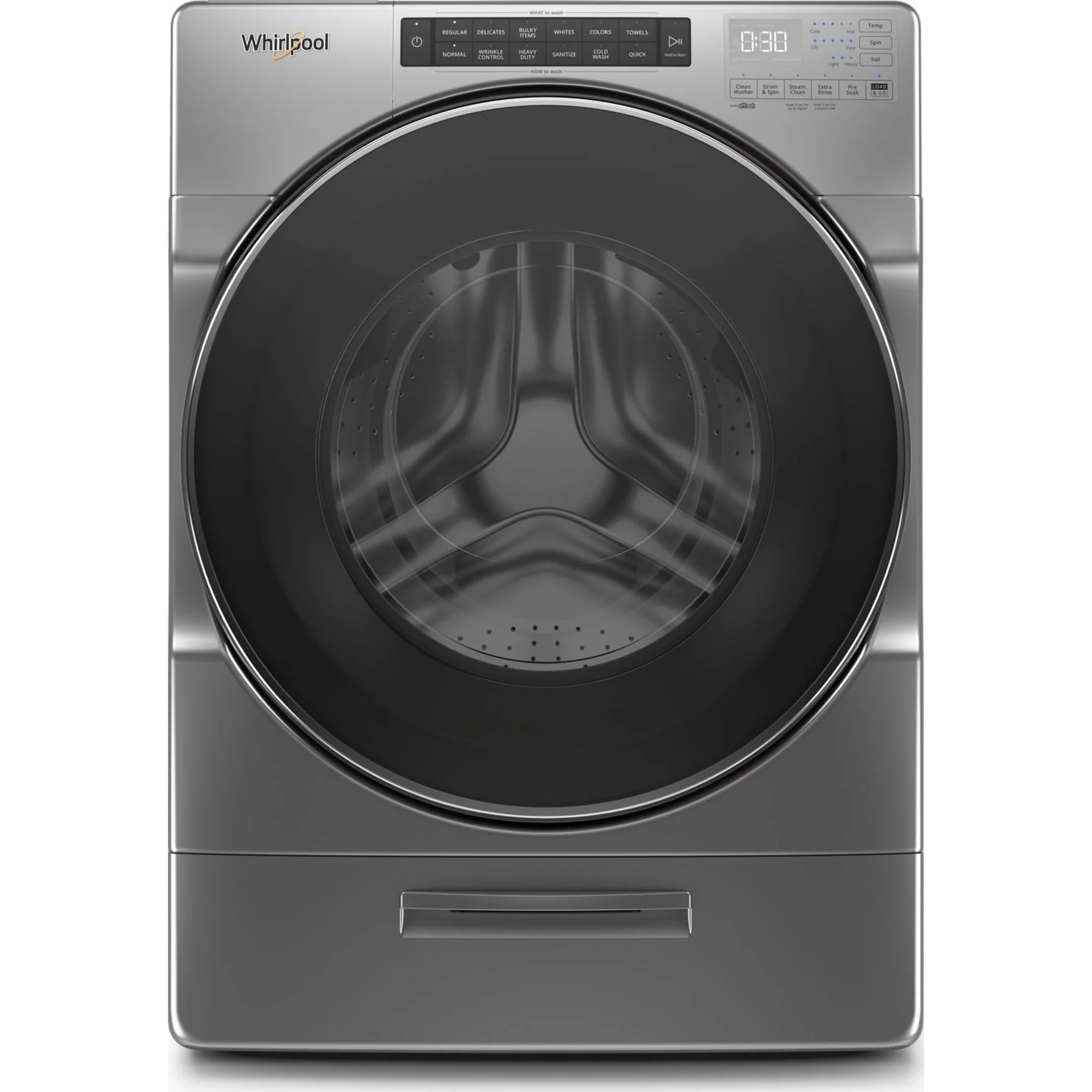 Whirlpool 5.2 cu. ft. I.E.C. Closet-Depth Front Load Washer with Load & Go XL Dispenser (WFW6620HC) - Image 27