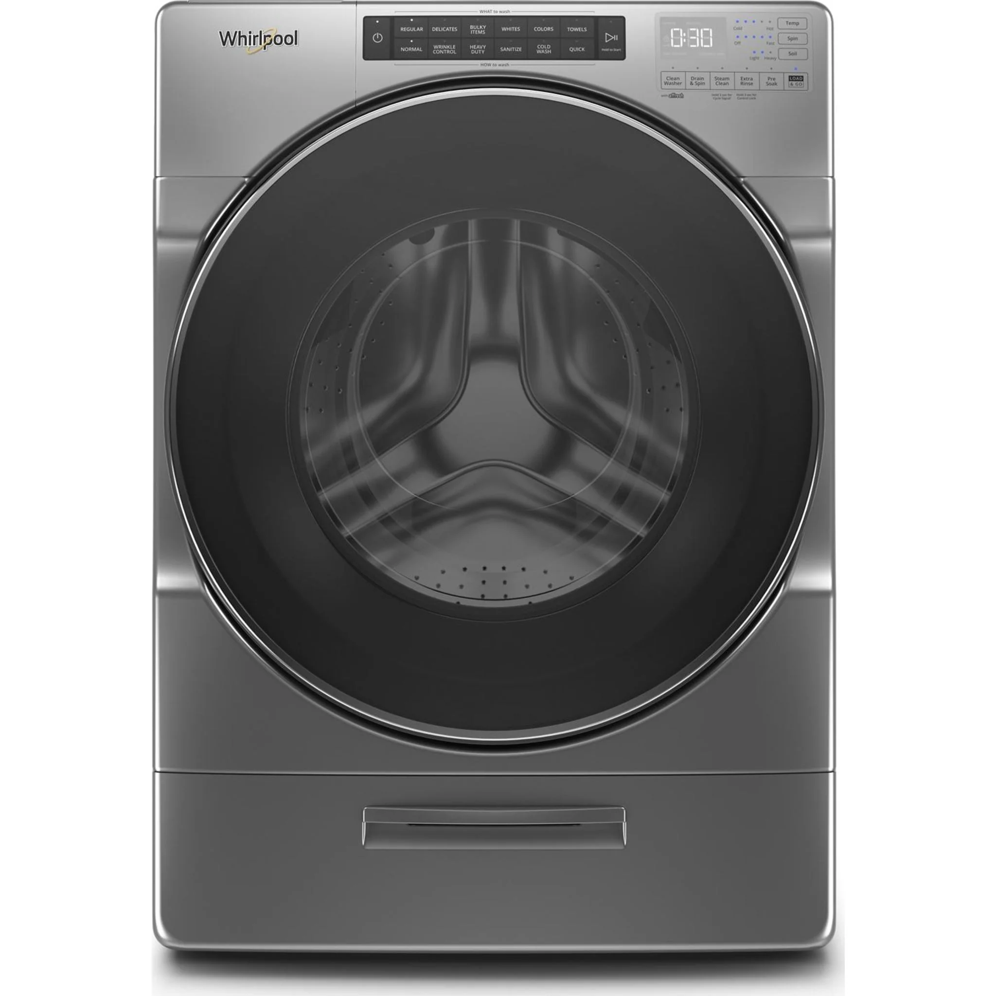 Whirlpool 5.2 cu. ft. I.E.C. Closet-Depth Front Load Washer with Load & Go XL Dispenser (WFW6620HC) - Image 28