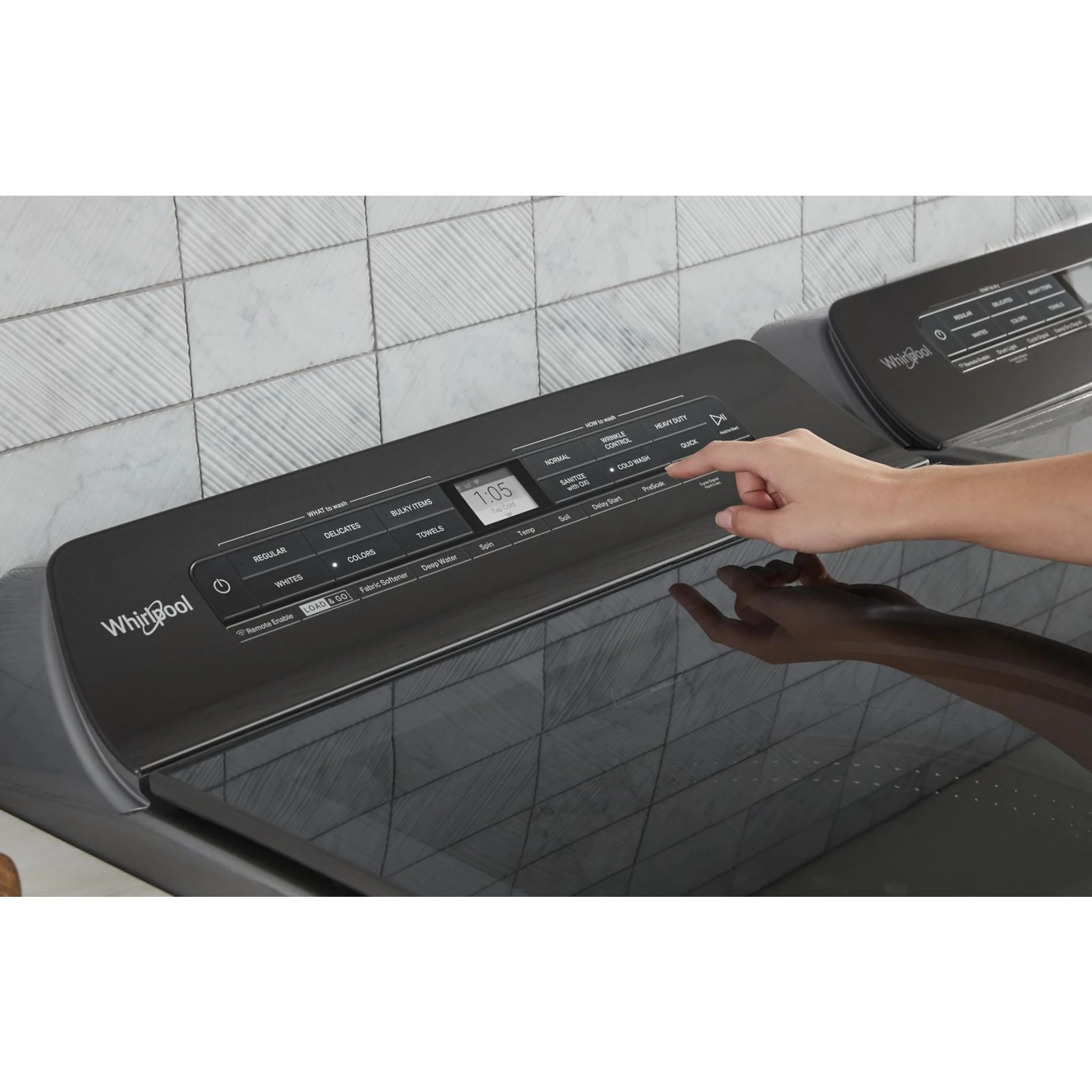 Whirlpool 5.5 cu. ft. I.E.C. Smart Top Load Washer (WTW6120HC) - Image 17
