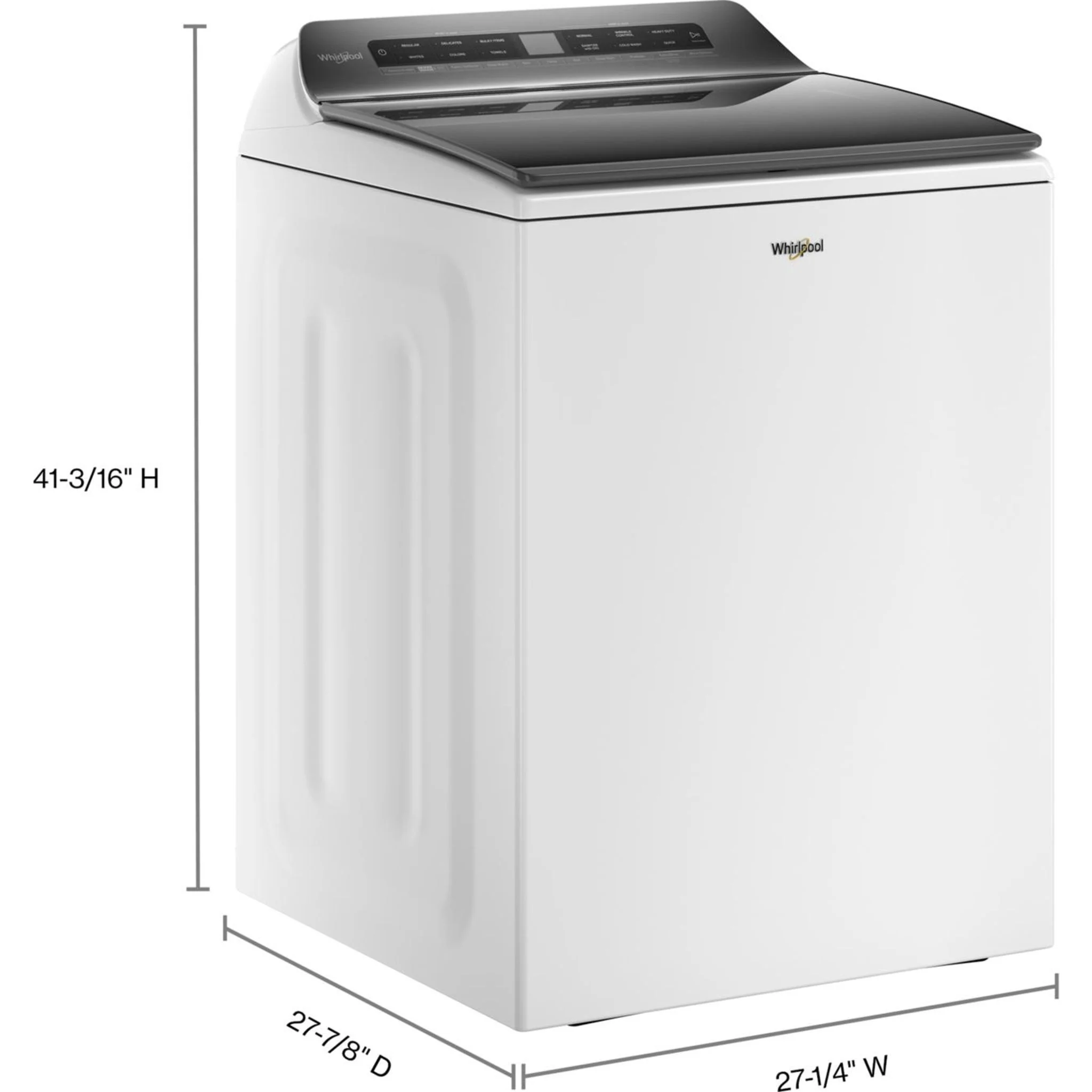Whirlpool 5.5 cu. ft. I.E.C. Smart Top Load Washer (WTW6120HW) - Image 55