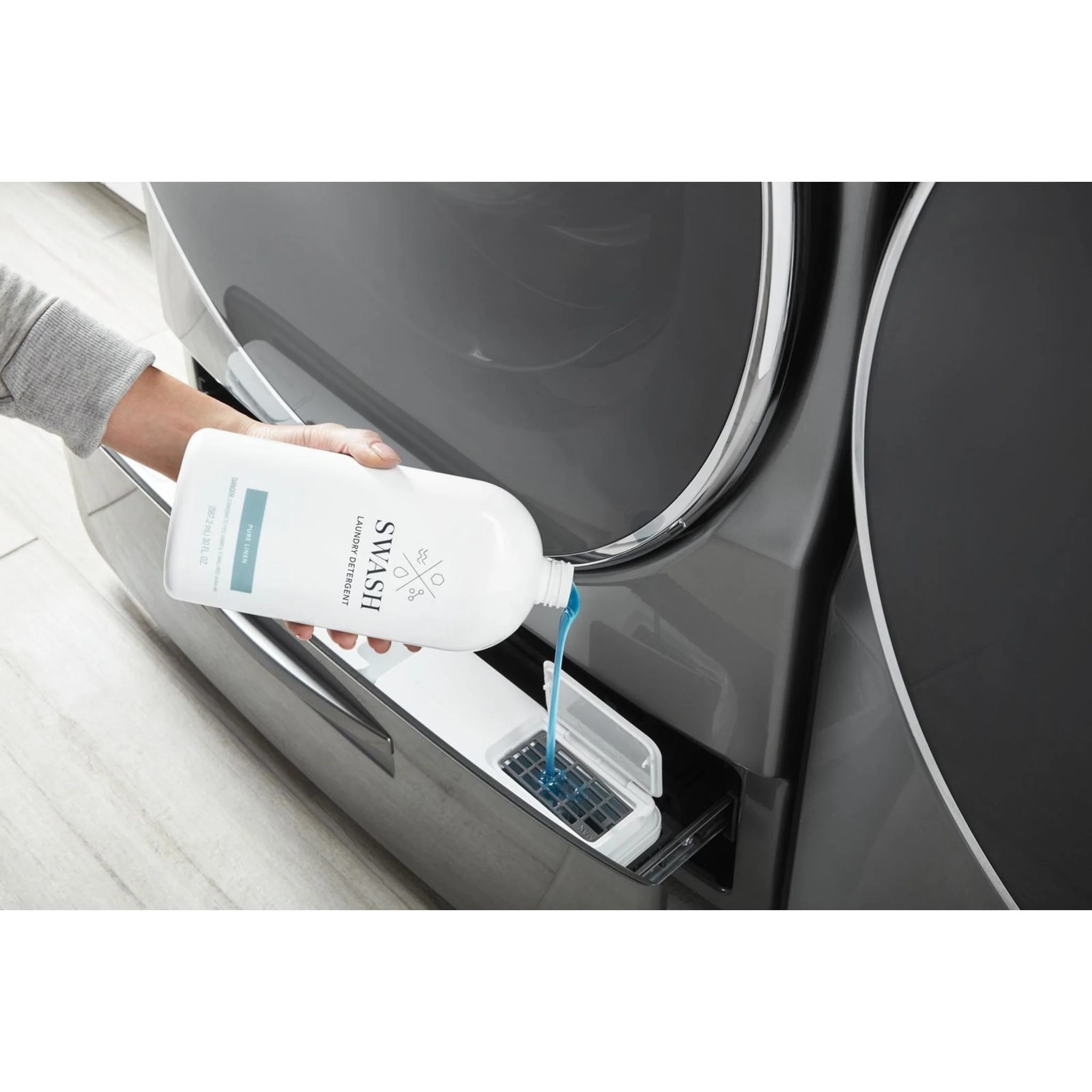 Whirlpool 5.8 cu. ft. I.E.C. Smart Front Load Washer with Load &amp; Go XL Plus Dispenser (WFW9620HC) - Image 11