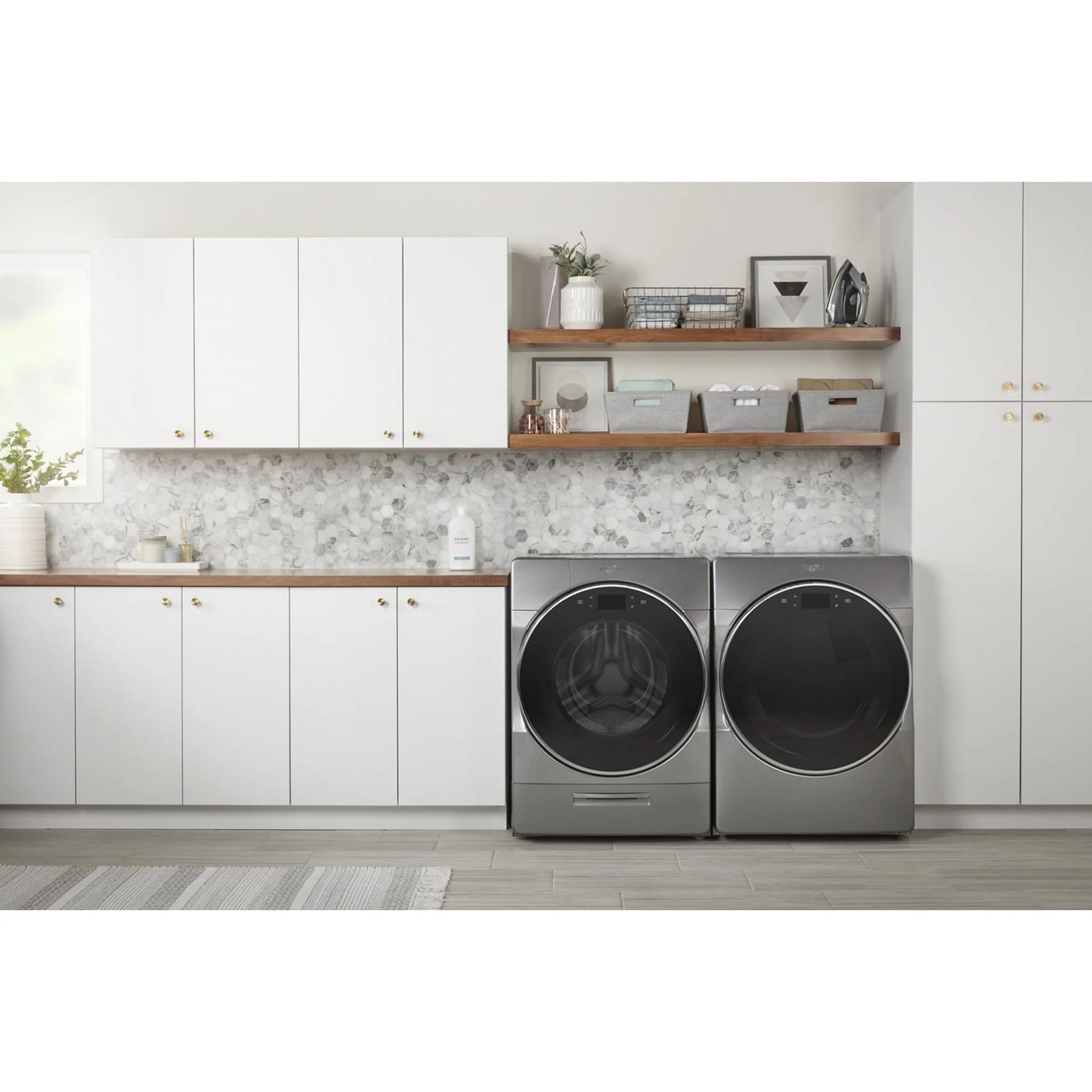 Whirlpool 5.8 cu. ft. I.E.C. Smart Front Load Washer with Load &amp; Go XL Plus Dispenser (WFW9620HC) - Image 18