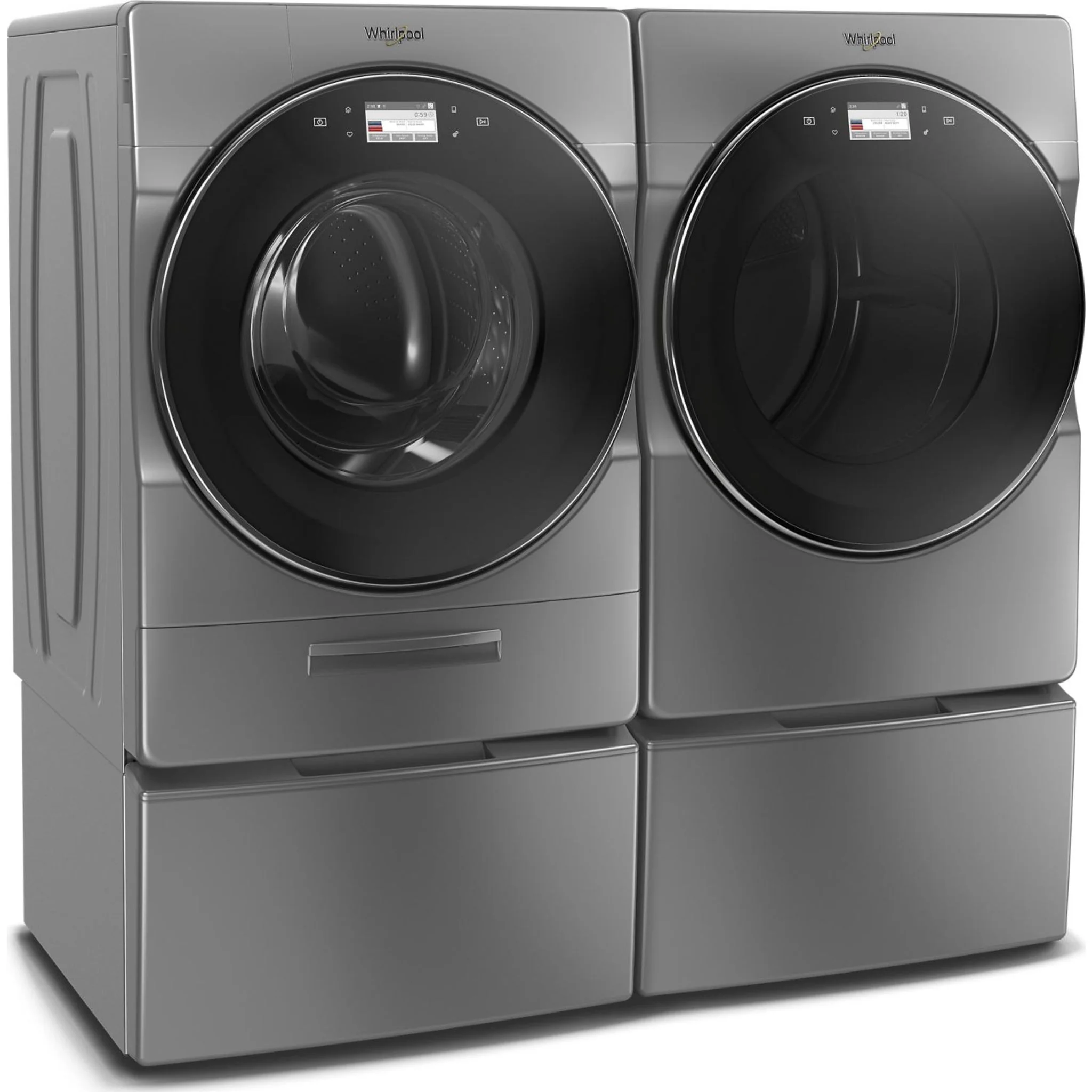 Whirlpool 5.8 cu. ft. I.E.C. Smart Front Load Washer with Load &amp; Go XL Plus Dispenser (WFW9620HC) - Image 22