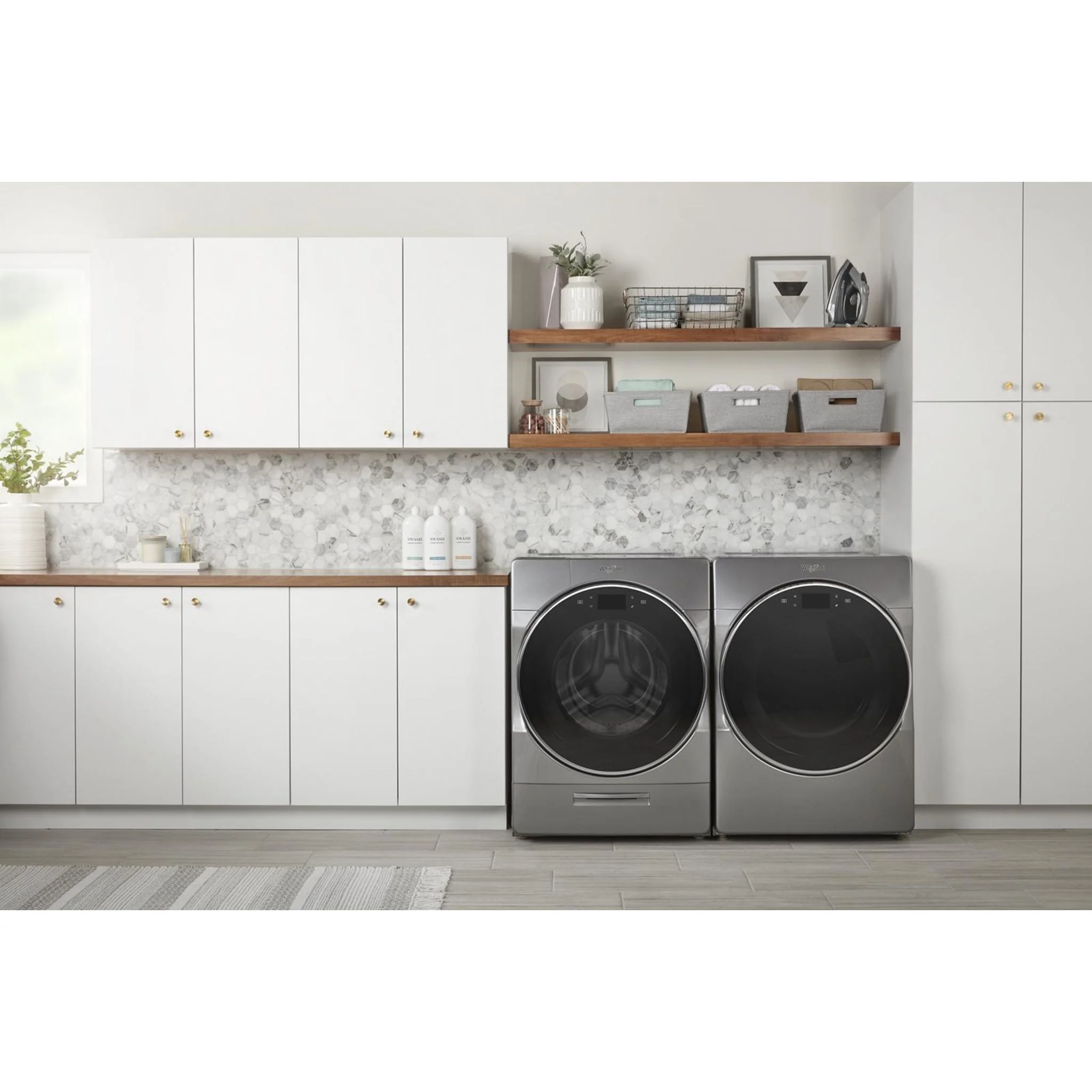 Whirlpool 5.8 cu. ft. I.E.C. Smart Front Load Washer with Load &amp; Go XL Plus Dispenser (WFW9620HC) - Image 25