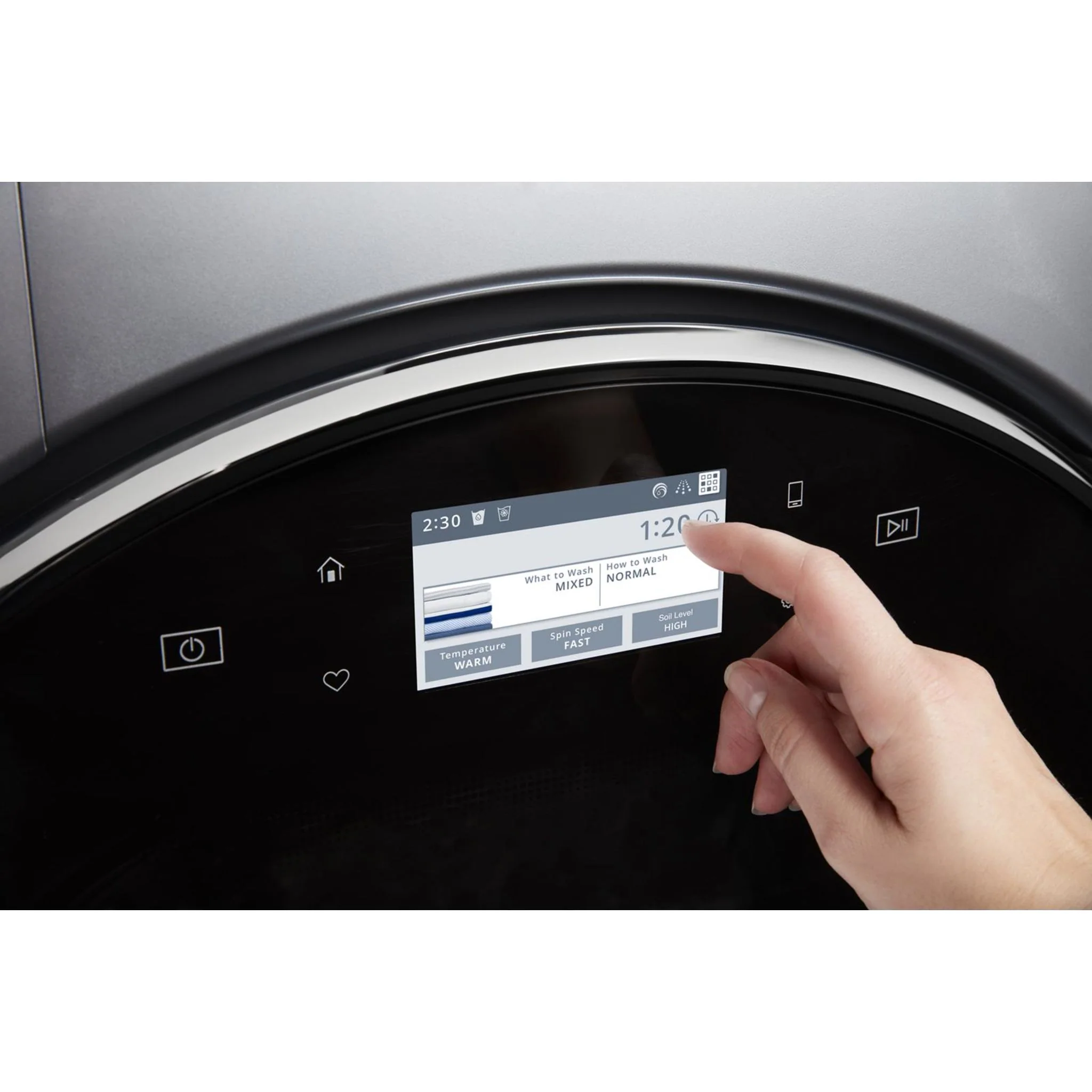 Whirlpool 5.8 cu. ft. I.E.C. Smart Front Load Washer with Load &amp; Go XL Plus Dispenser (WFW9620HC) - Image 26