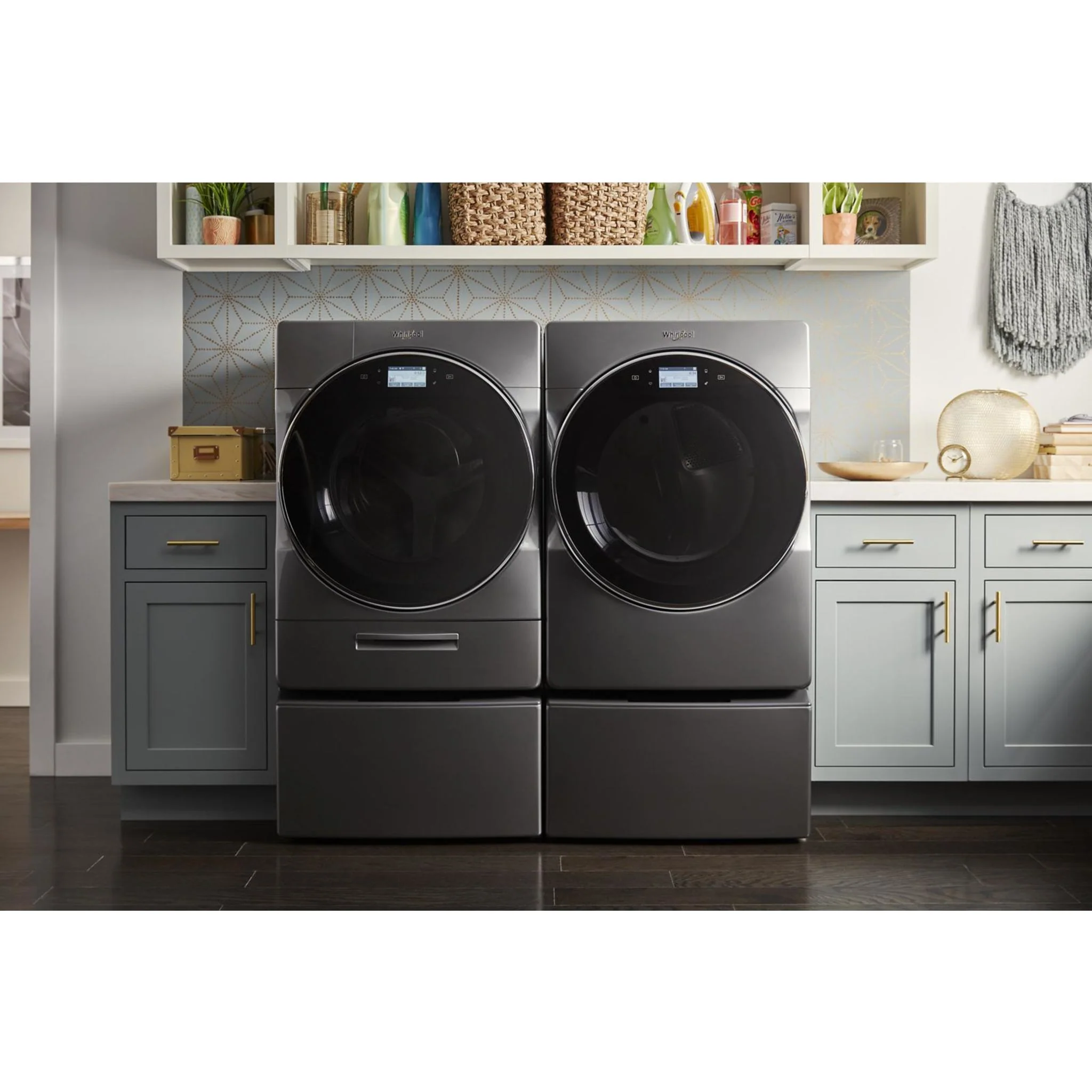 Whirlpool 5.8 cu. ft. I.E.C. Smart Front Load Washer with Load &amp; Go XL Plus Dispenser (WFW9620HC) - Image 30