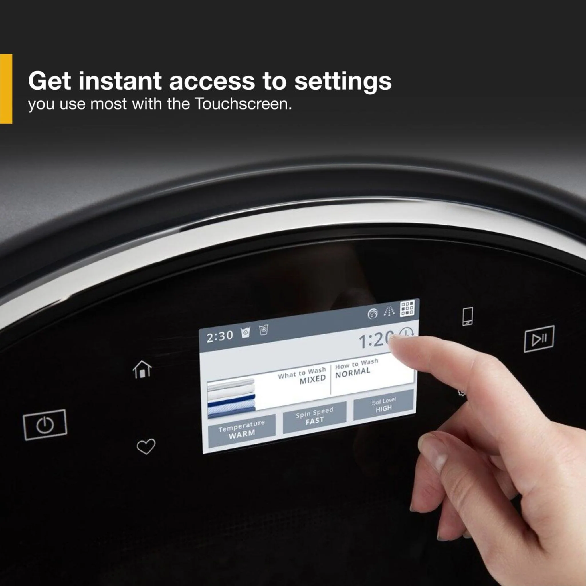 Whirlpool 5.8 cu. ft. I.E.C. Smart Front Load Washer with Load &amp; Go XL Plus Dispenser (WFW9620HC) - Image 37