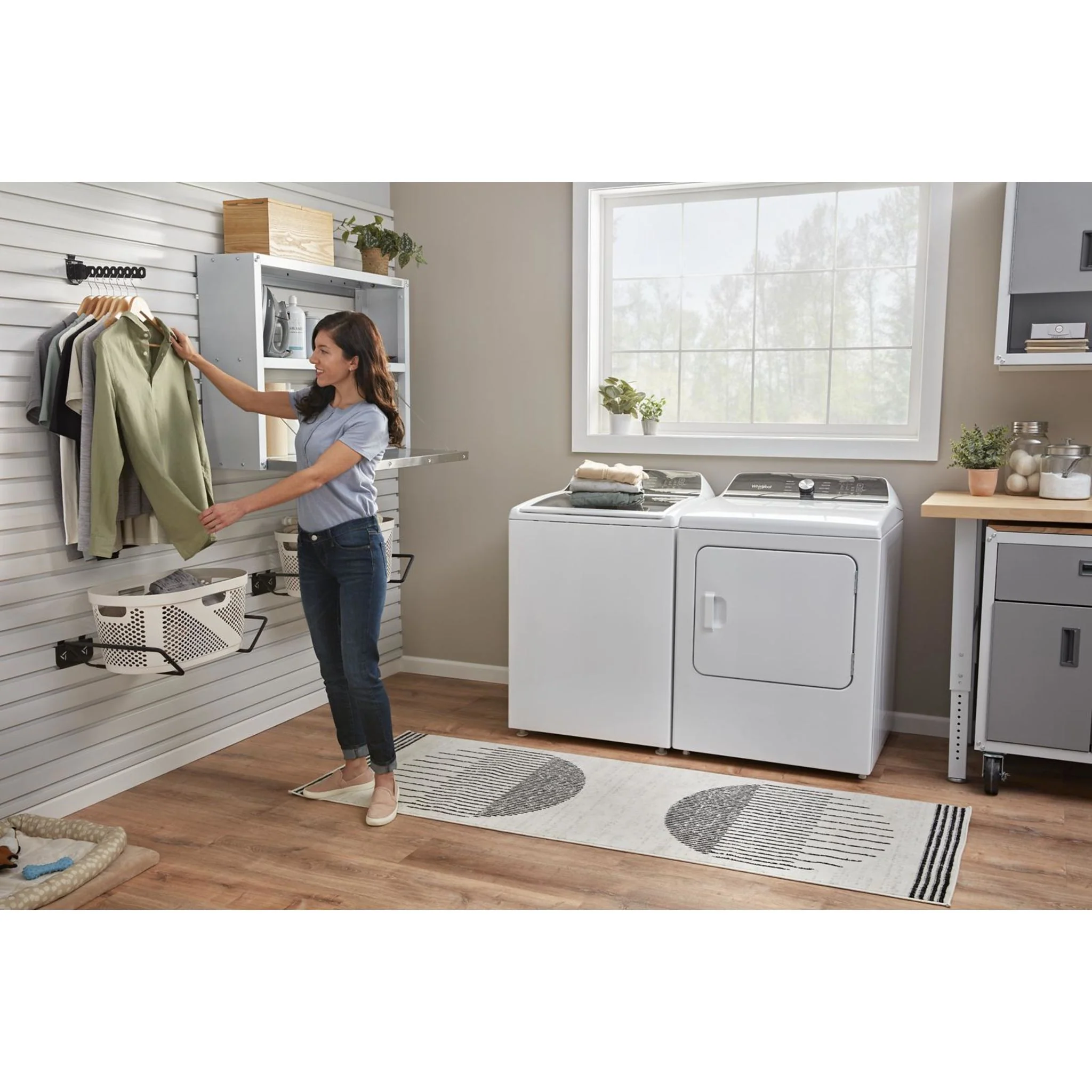Whirlpool 5.8 cu. ft. I.E.C. Smart Front Load Washer with Load &amp; Go XL Plus Dispenser (WFW9620HC) - Image 38