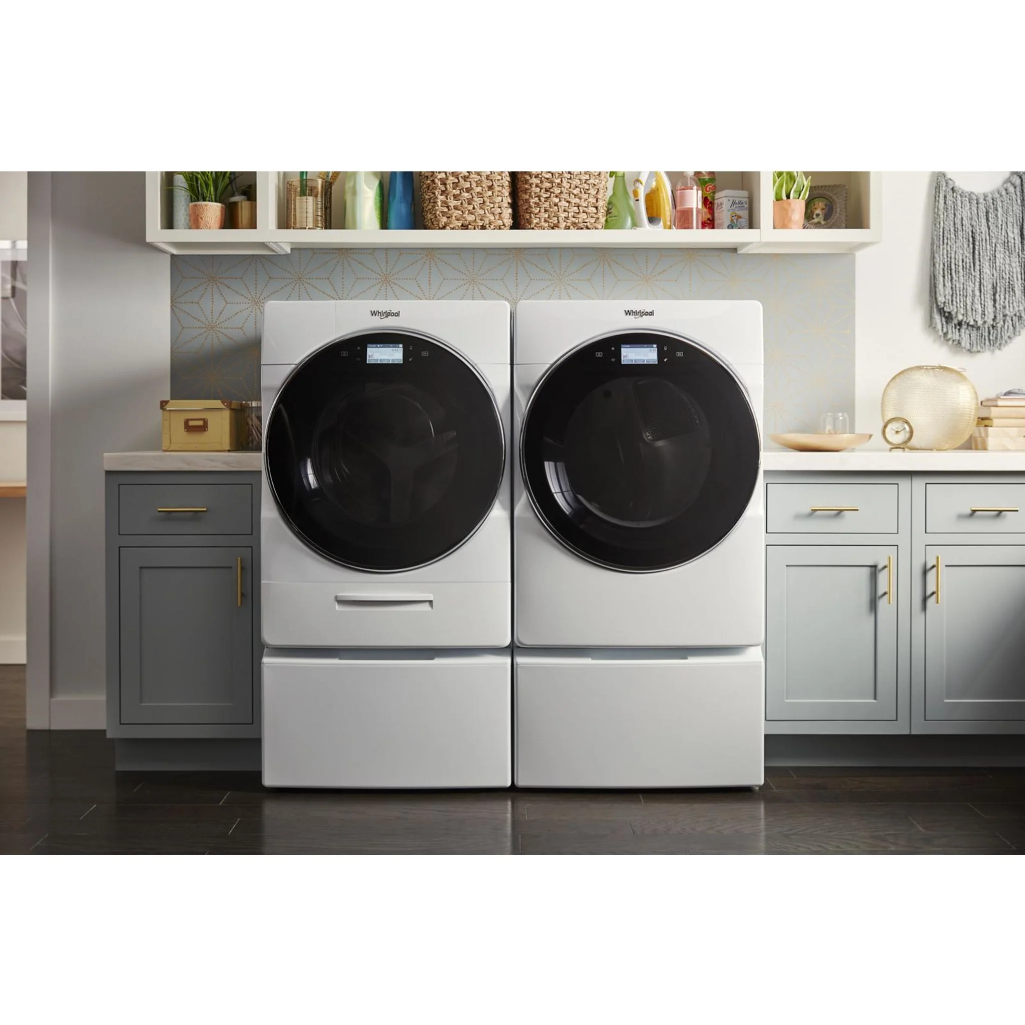 Whirlpool 5.8 cu. ft. I.E.C. Smart Front Load Washer with Load & Go XL Plus Dispenser (WFW9620HW) - Image 14