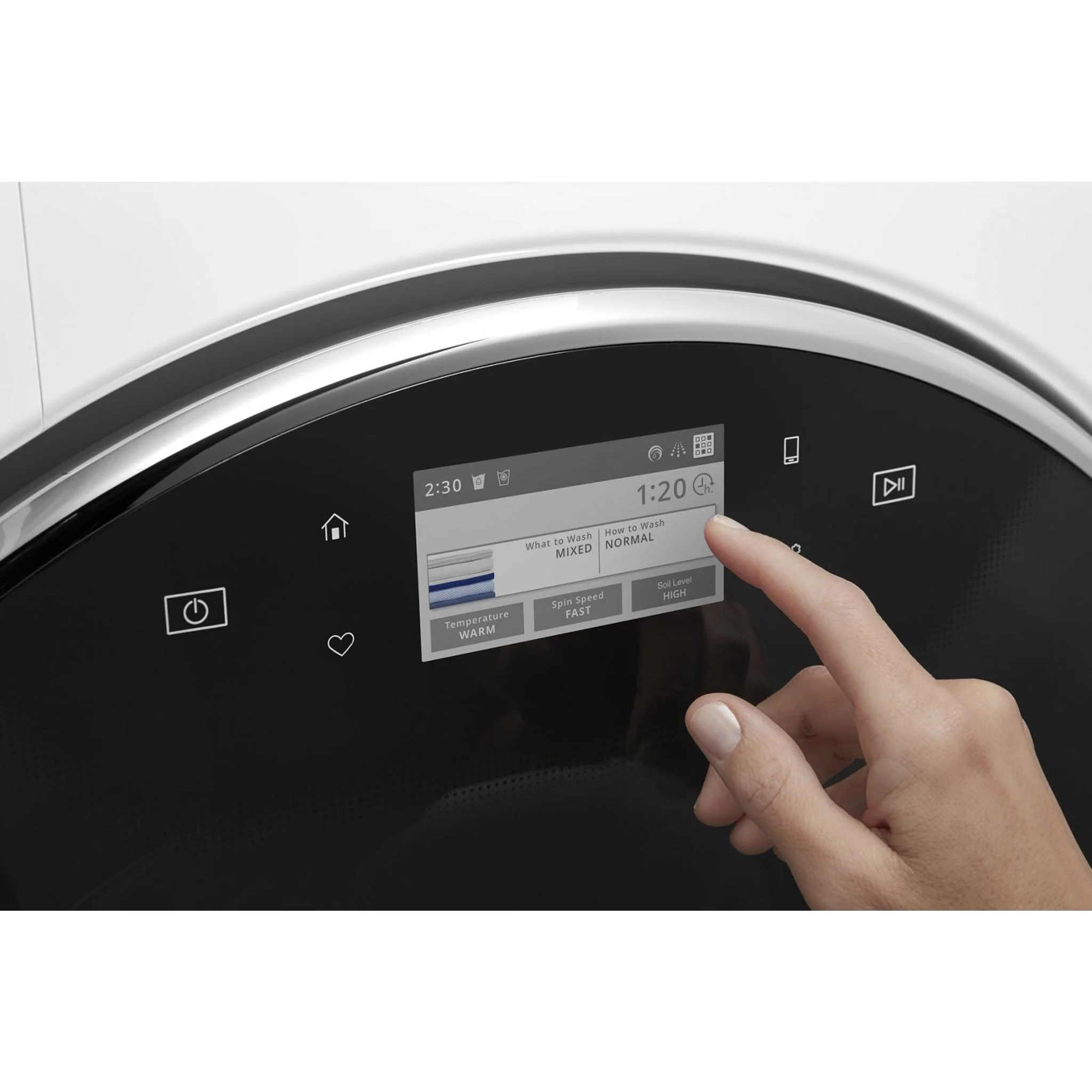 Whirlpool 5.8 cu. ft. I.E.C. Smart Front Load Washer with Load & Go XL Plus Dispenser (WFW9620HW) - Image 19