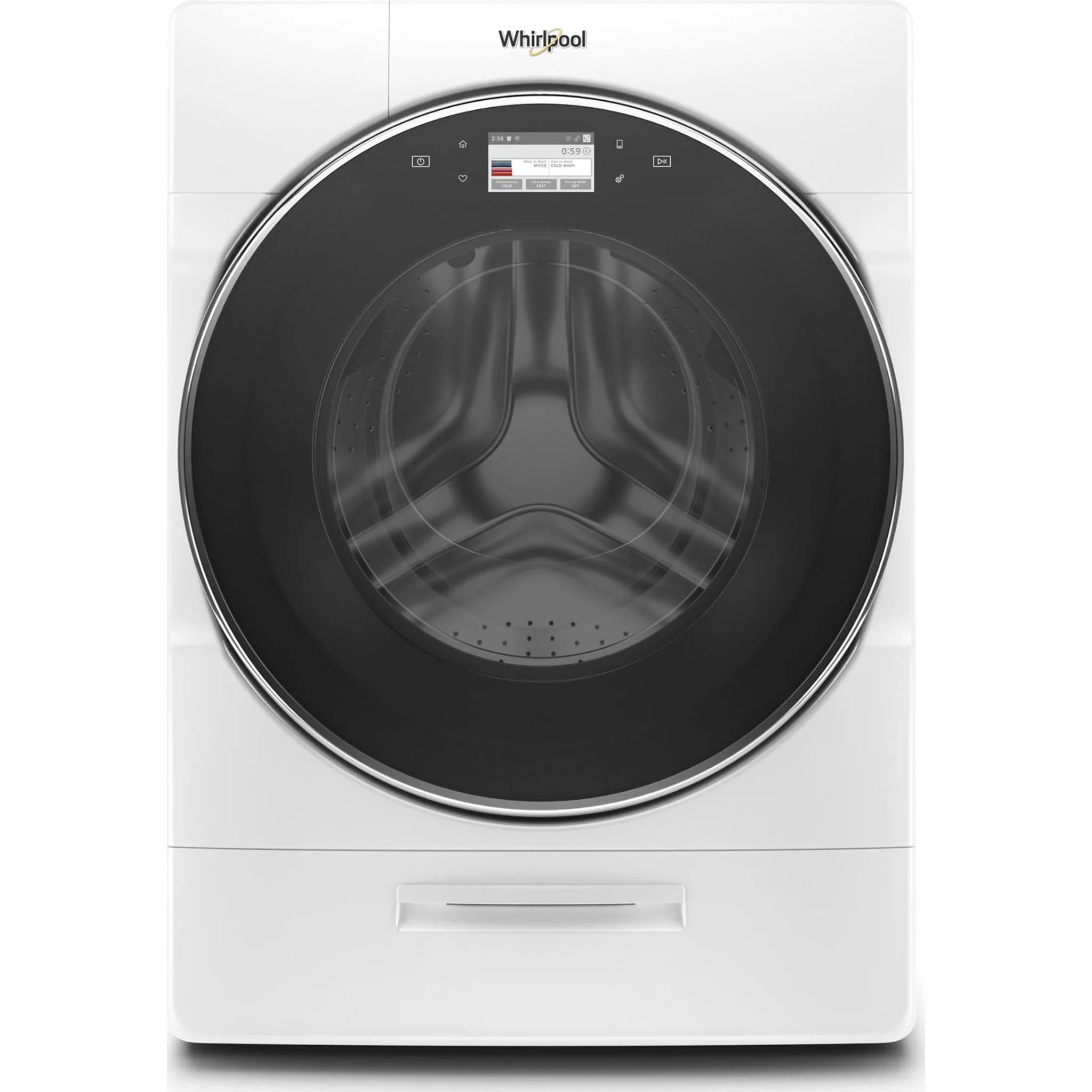 Whirlpool 5.8 cu. ft. I.E.C. Smart Front Load Washer with Load & Go XL Plus Dispenser (WFW9620HW) - Image 6