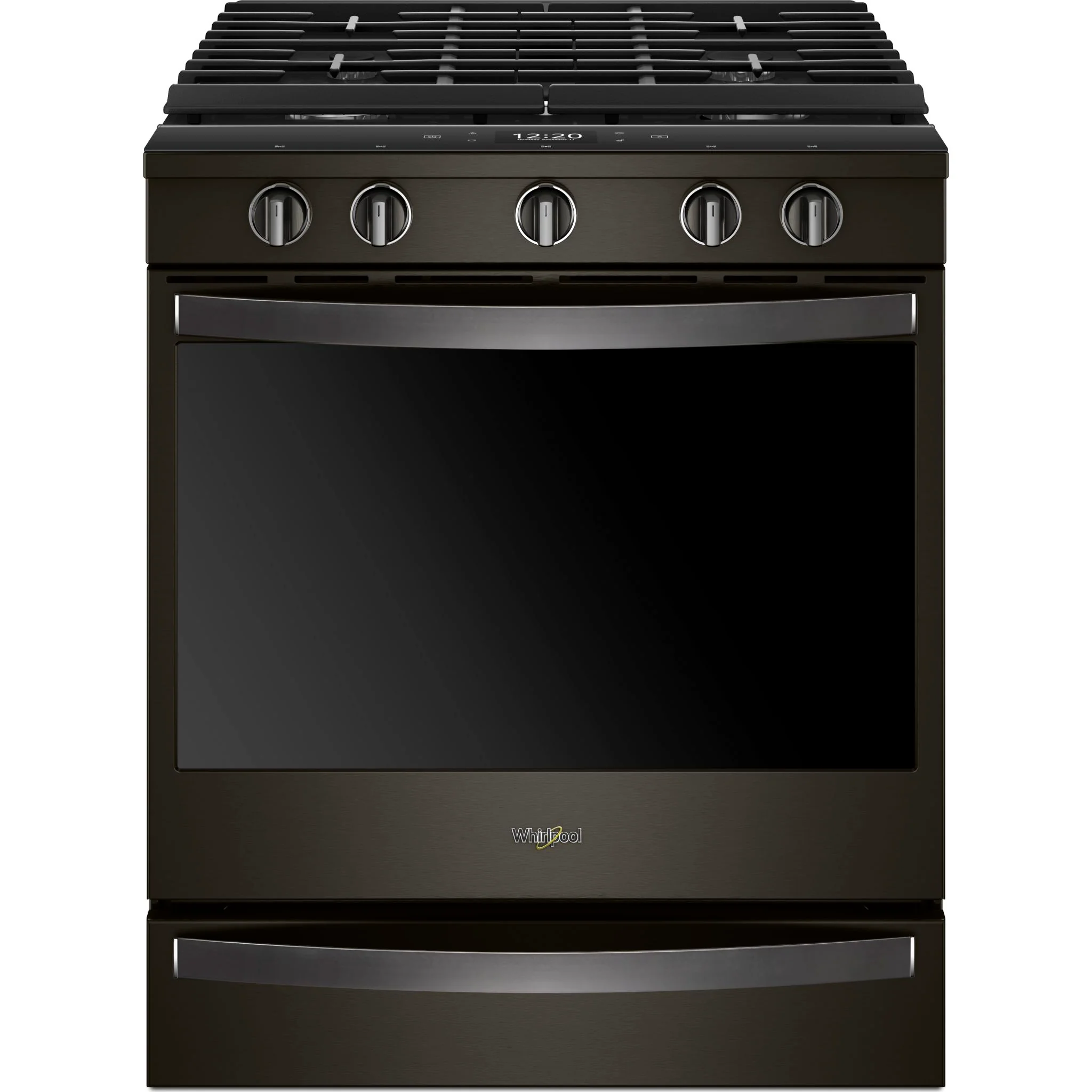 Whirlpool 5.8 cu.ft. Smart Slide-in Gas Range with Air Fry, when Connected - Black Stainless (WEG750H0HV) - Image 15