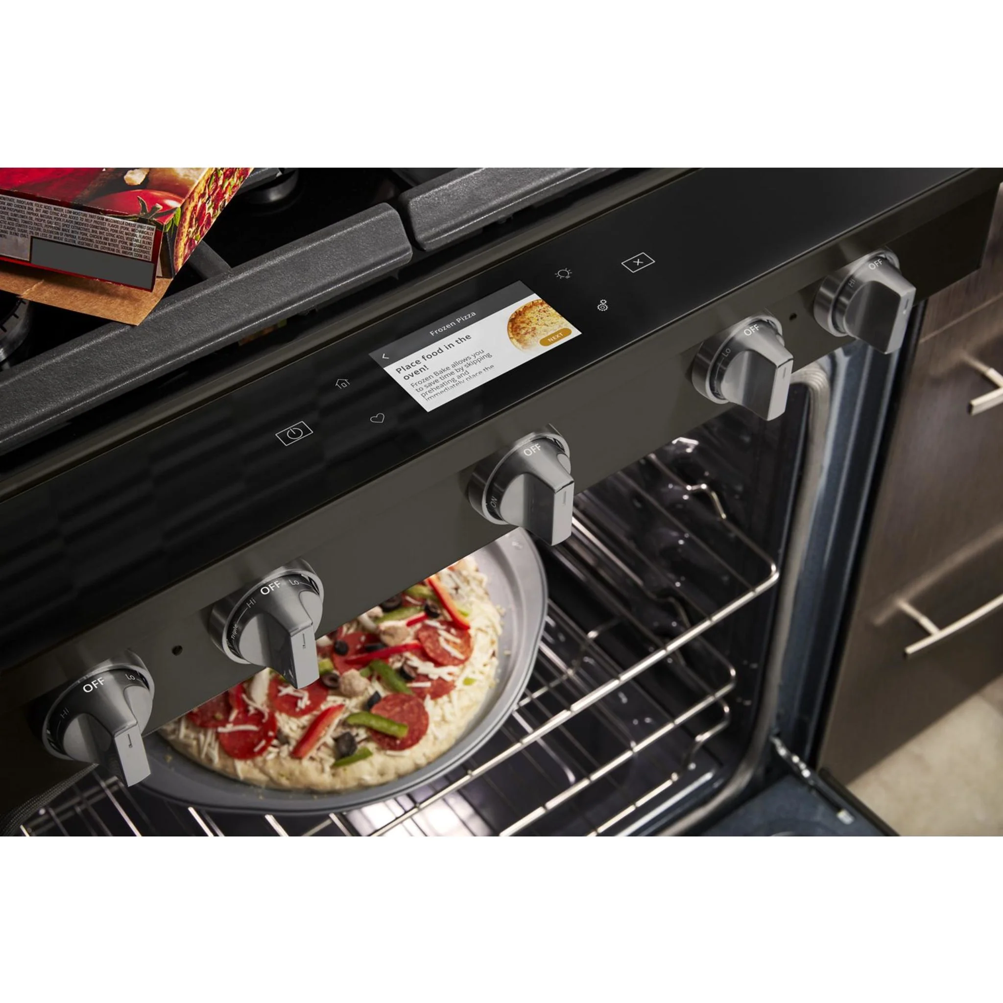 Whirlpool 5.8 cu.ft. Smart Slide-in Gas Range with Air Fry, when Connected - Black Stainless (WEG750H0HV) - Image 18