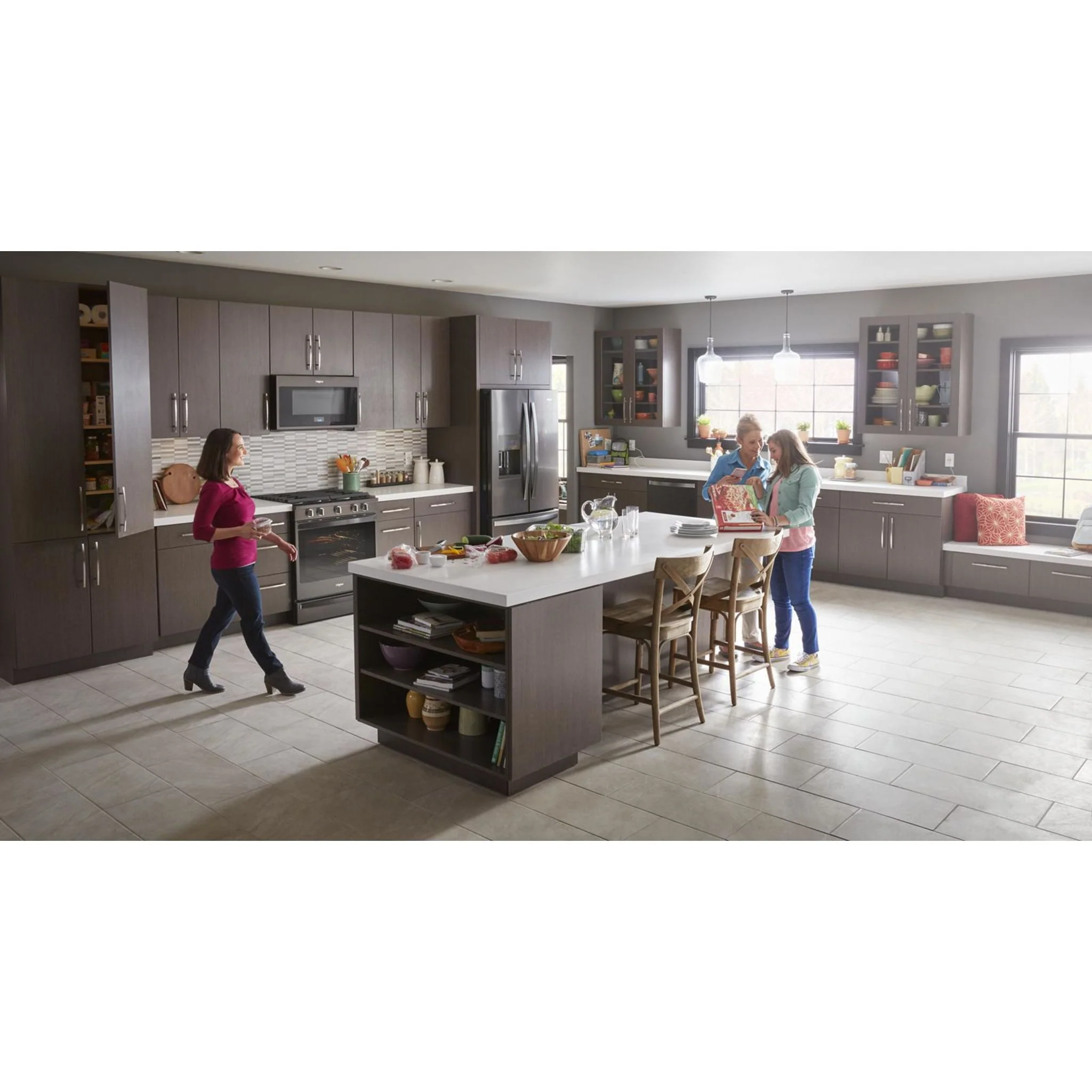 Whirlpool 5.8 cu.ft. Smart Slide-in Gas Range with Air Fry, when Connected - Black Stainless (WEG750H0HV) - Image 19