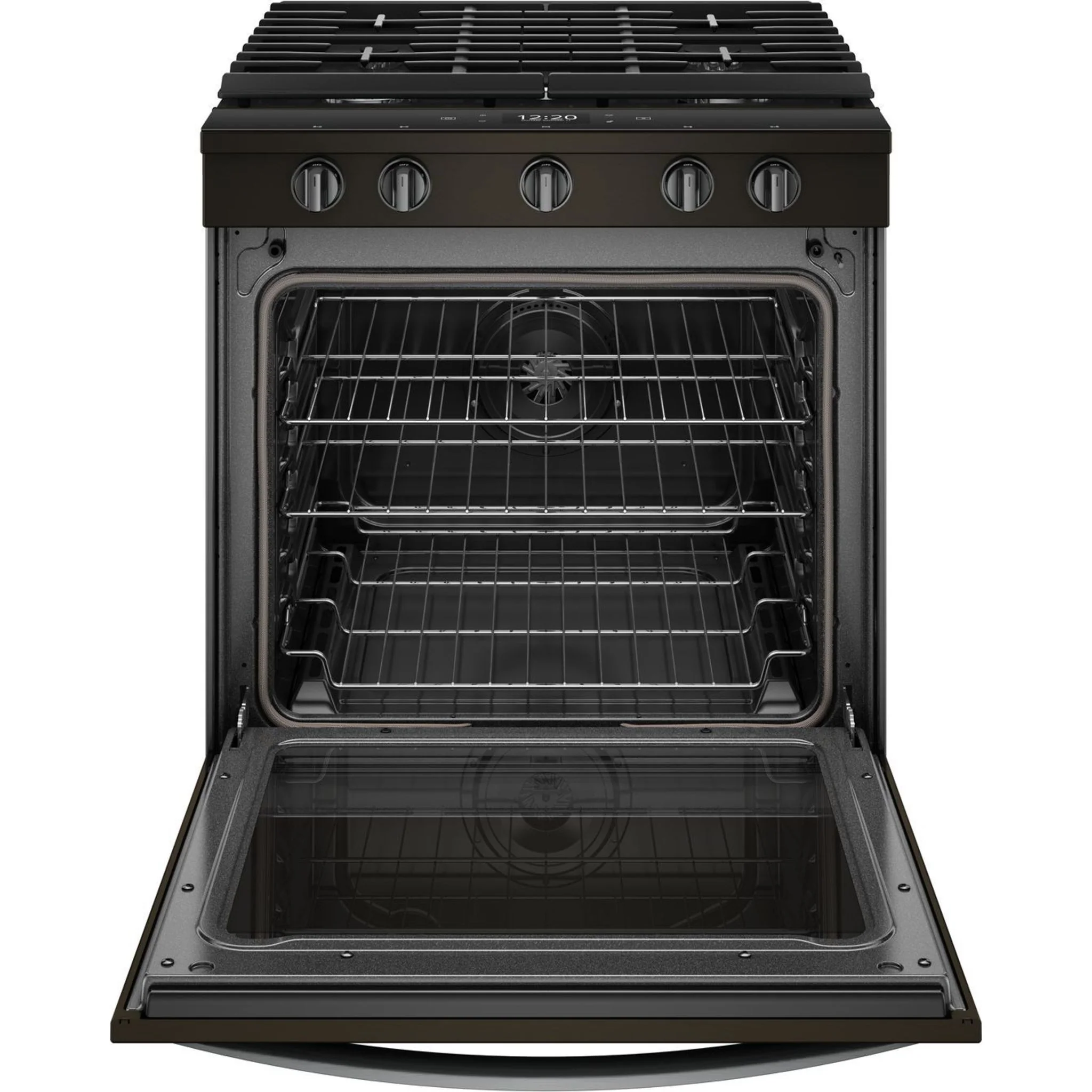 Whirlpool 5.8 cu.ft. Smart Slide-in Gas Range with Air Fry, when Connected - Black Stainless (WEG750H0HV) - Image 22