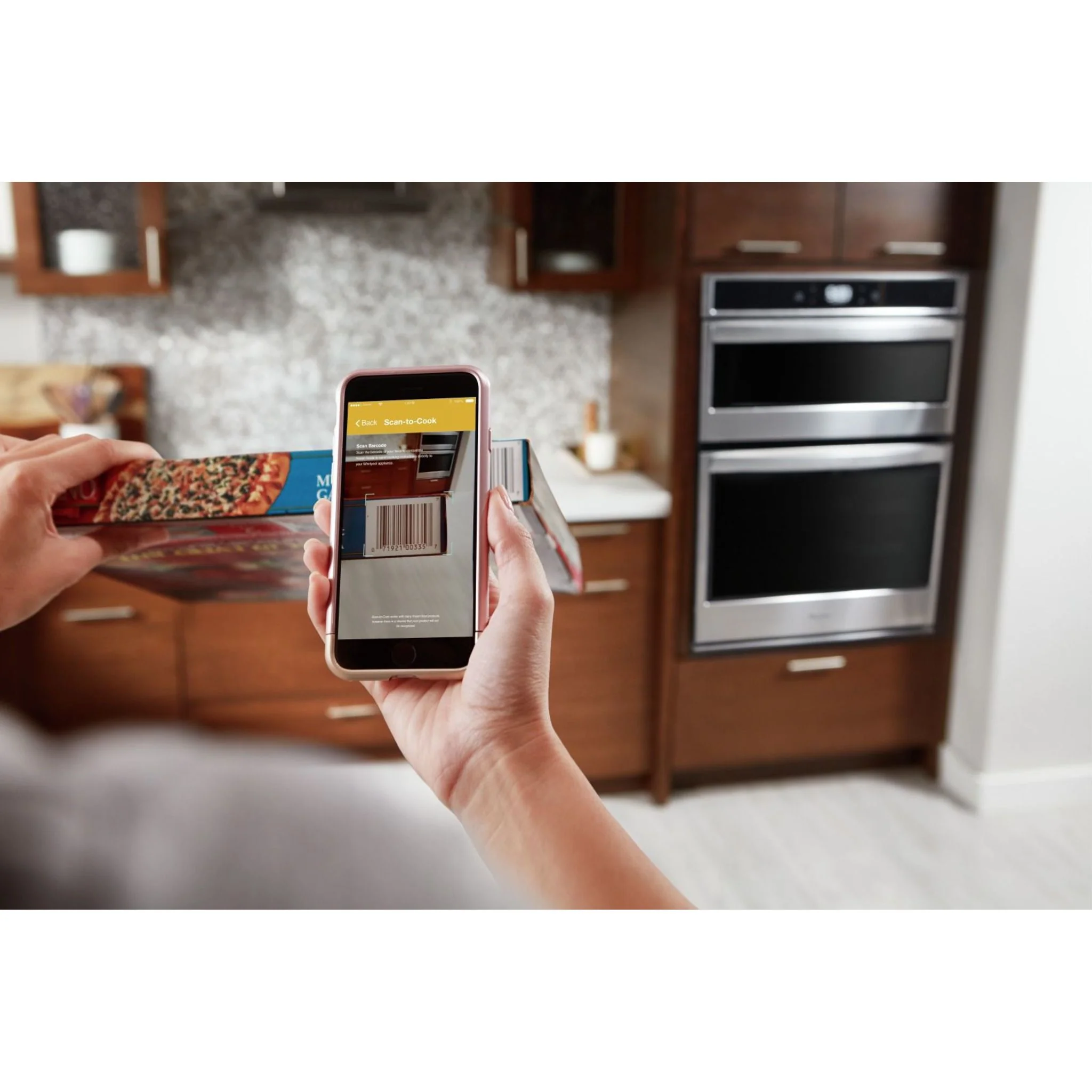 Whirlpool 6.4 cu. ft. Smart Combination Wall Oven with Touchscreen (WOC54EC0HW) - Image 3