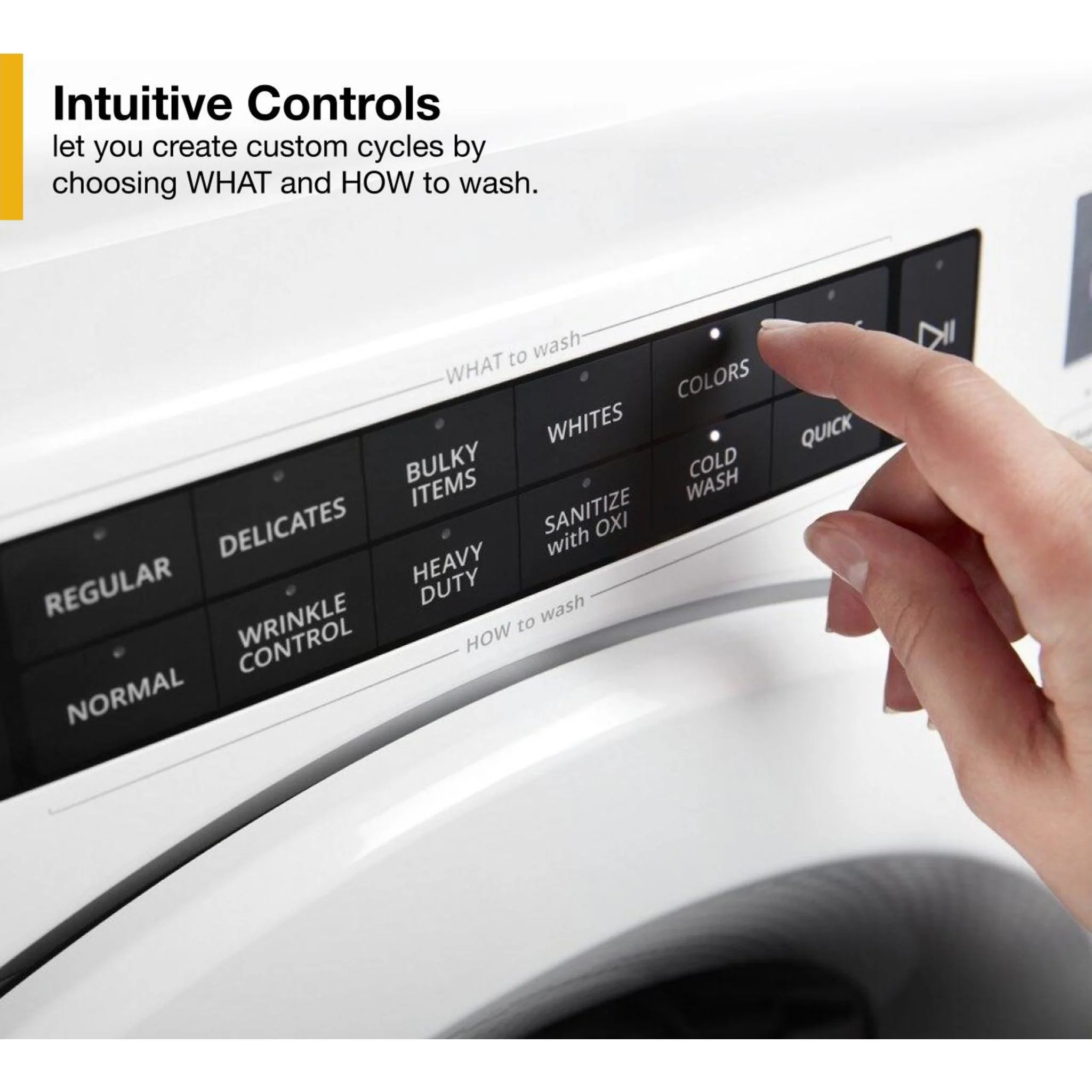Whirlpool 5.0 cu.ft I.E.C. Closet-Depth Front Load Washer with Intuitive Controls -White (WFW560CHW) - Image 18