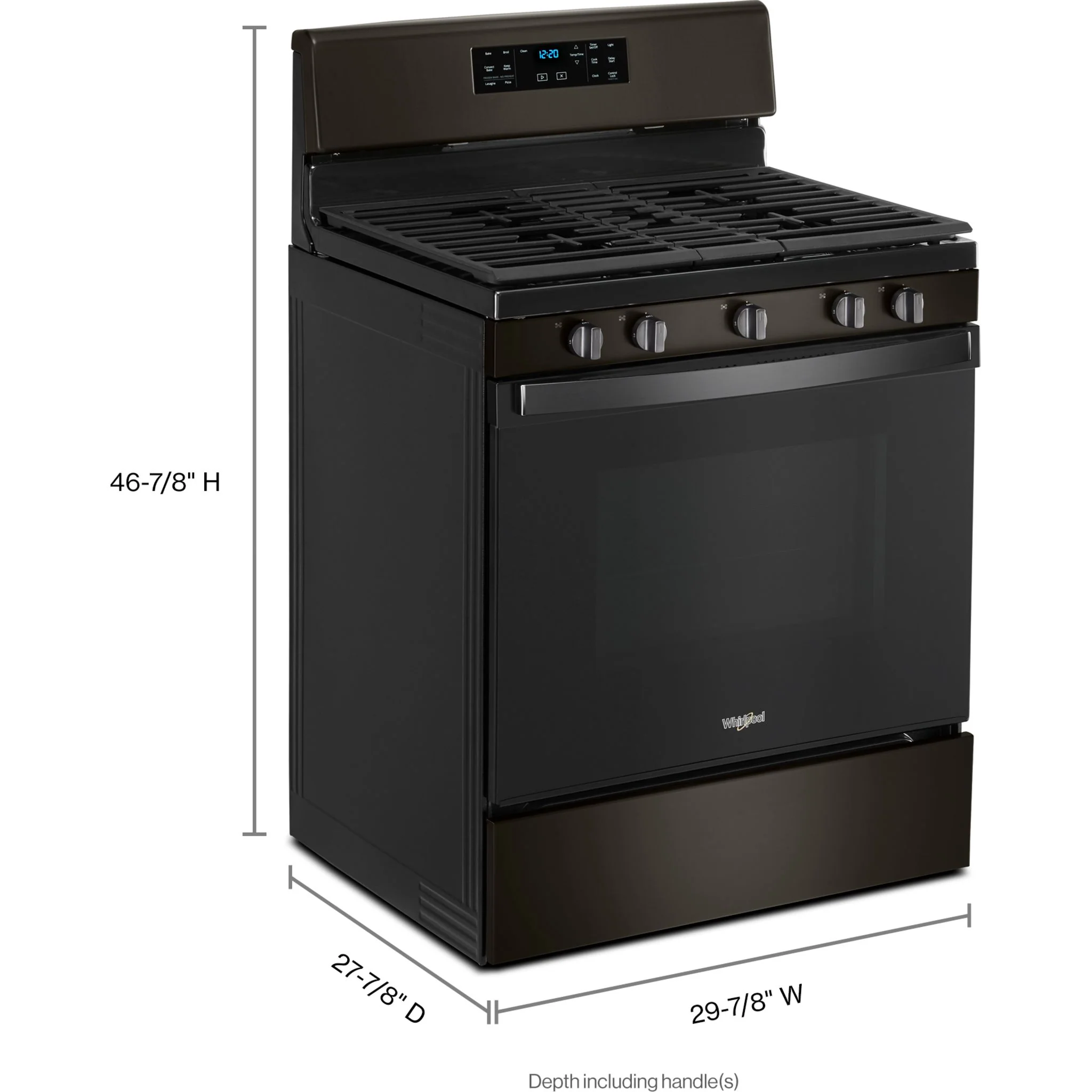 Whirlpool 5.0 cu. ft. gas convection oven with fan convection cooking (WFG535S0JV) - Image 4