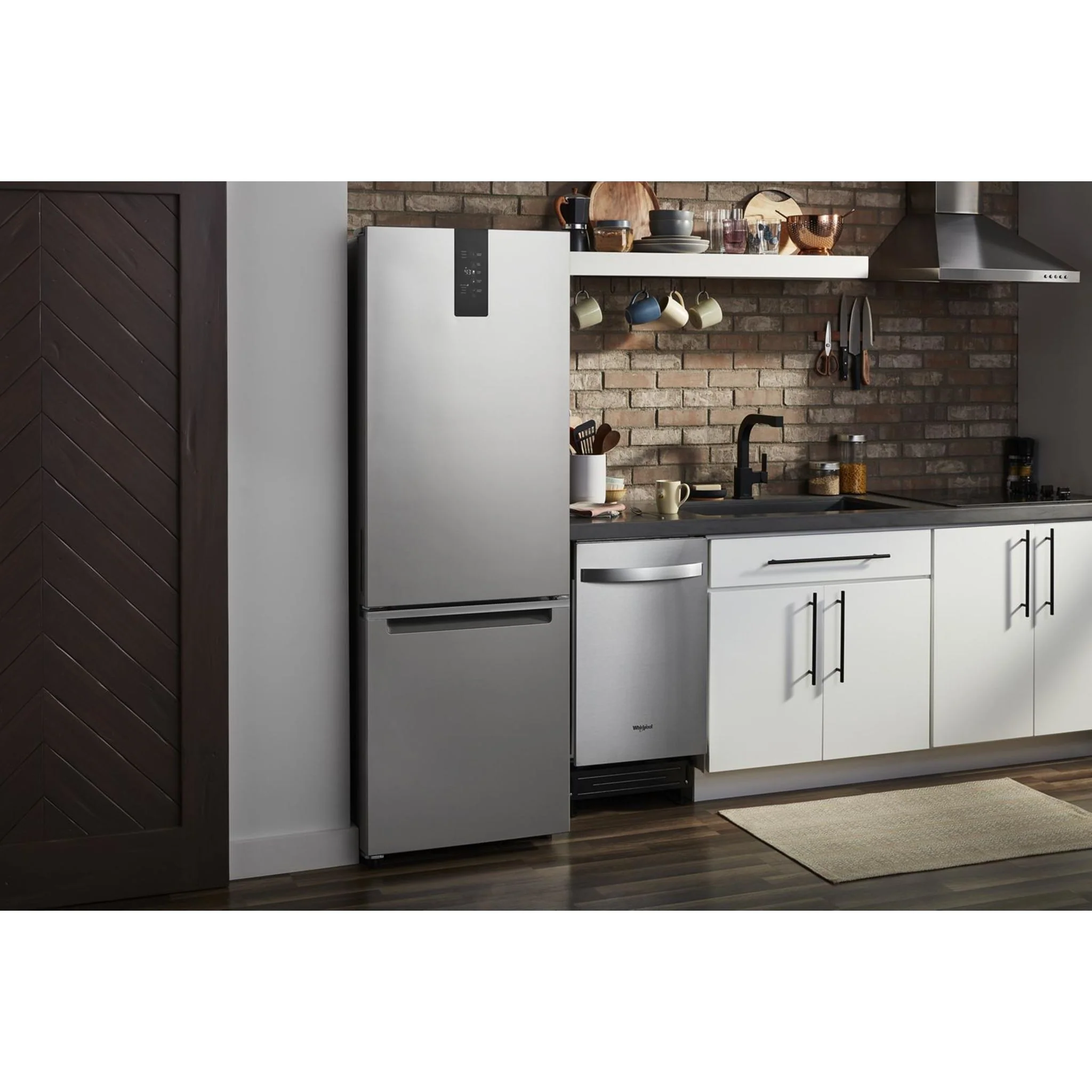 Whirlpool Panel-Ready Compact Dishwasher with Stainless Steel Tub (UDT518SAHP) - Image 9