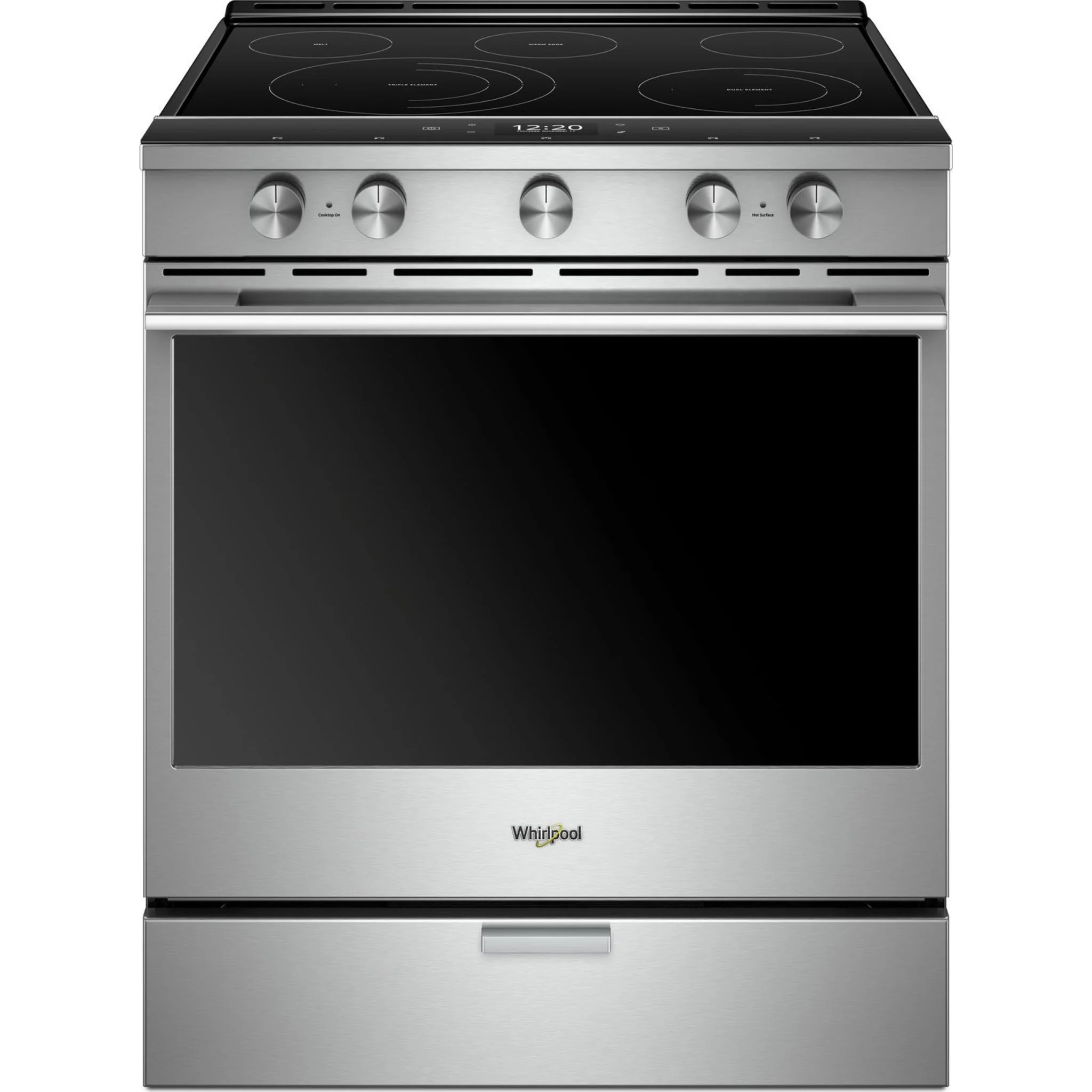 Whirlpool 6.4 cu. ft. Smart Slide-in Electric Range with Air Fry, when Connected (YWEEA25H0HZ) - Image 6