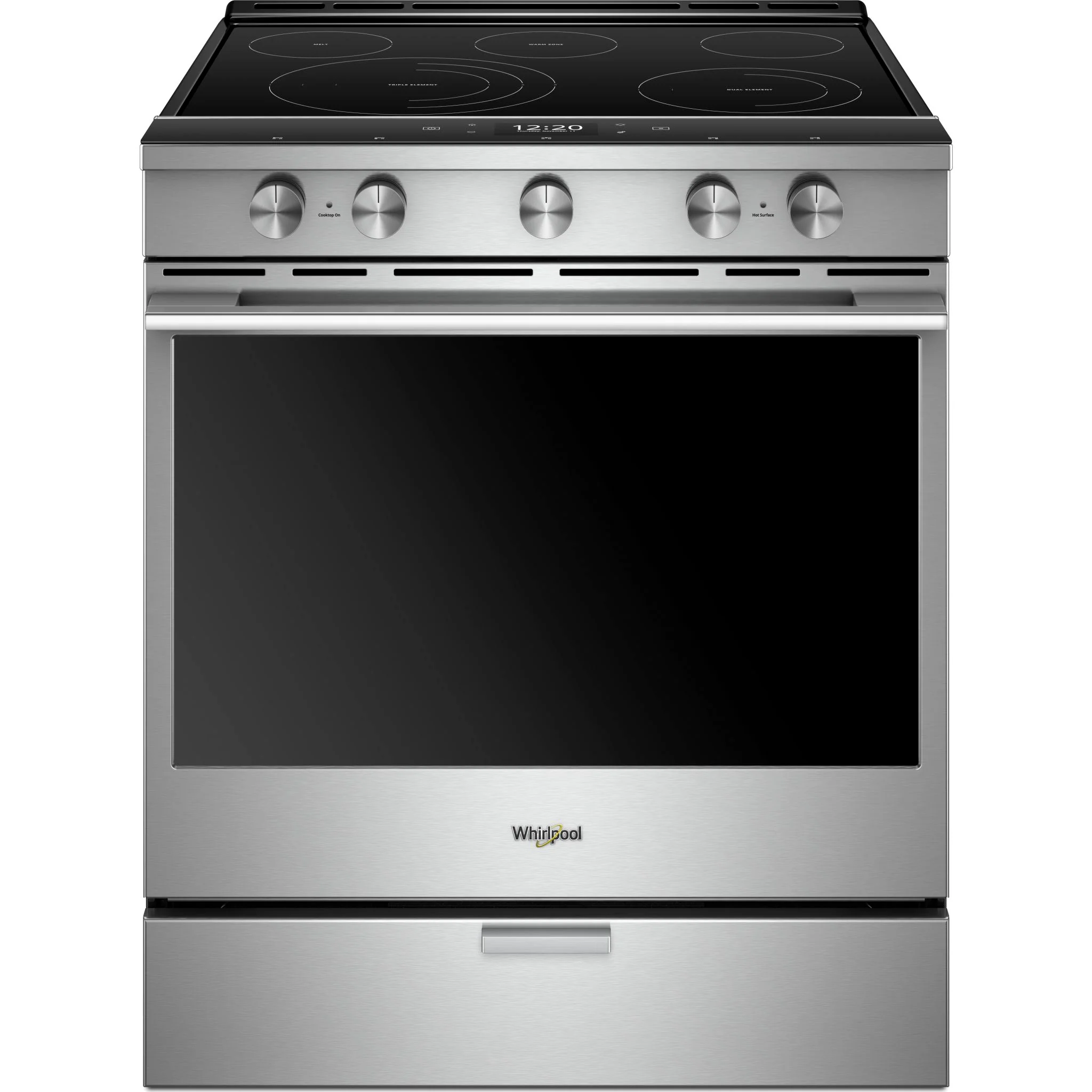 Whirlpool 6.4 cu. ft. Smart Slide-in Electric Range with Air Fry, when Connected (YWEEA25H0HZ) - Image 9