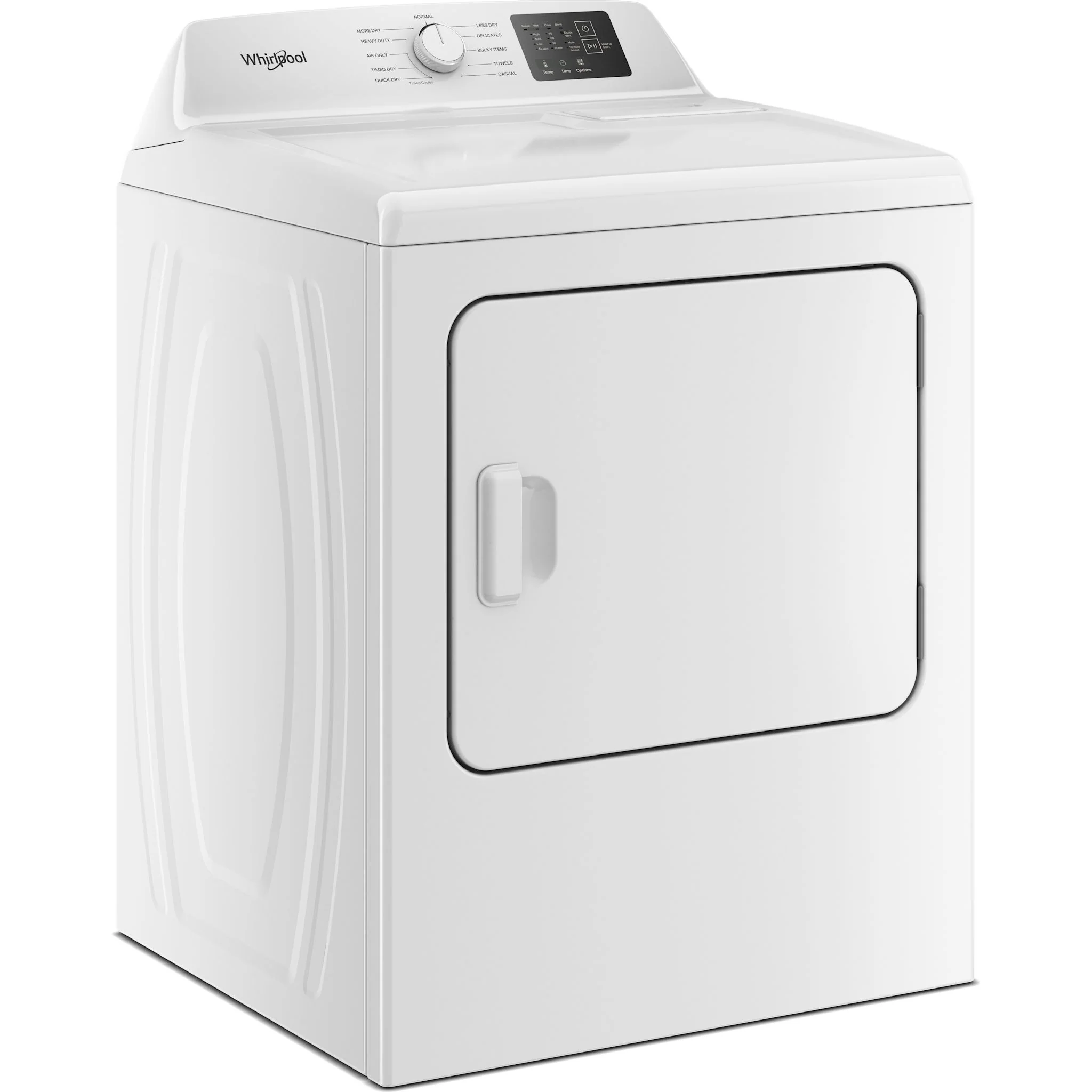 Whirlpool 7.0 cu. ft. Electric Dryer with Adaptive Dry - Vented Top Load Matching -White (YWED4105SW) - Image 3