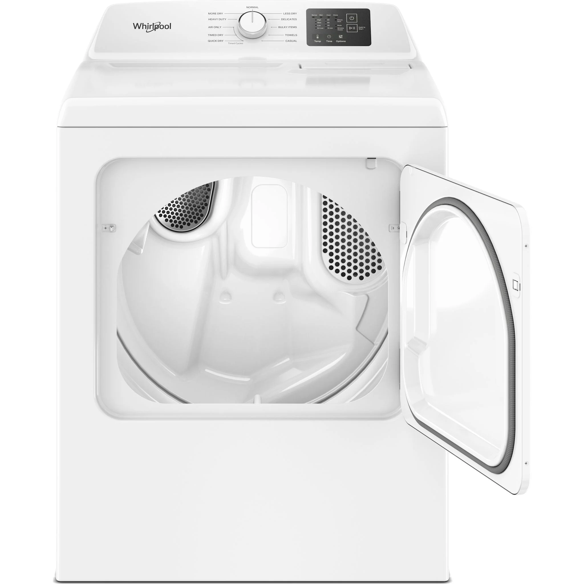 Whirlpool 7.0 cu. ft. Electric Dryer with Adaptive Dry - Vented Top Load Matching -White (YWED4105SW) - Image 4