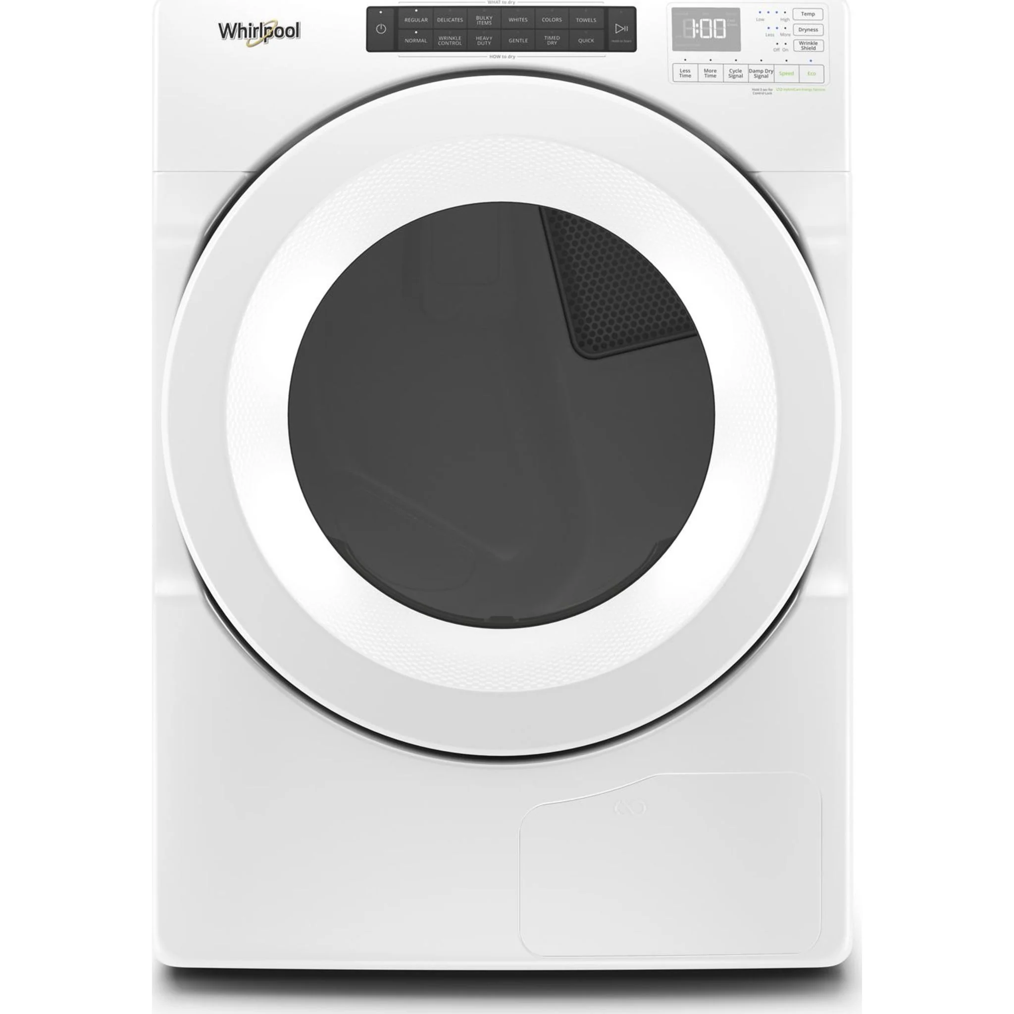 Whirlpool 7.4 cu.ft Front Load Heat Pump Dryer with Intiutitive Touch Controls, Advanced Moisture Sensing -White (YWHD560CHW) - Image 13