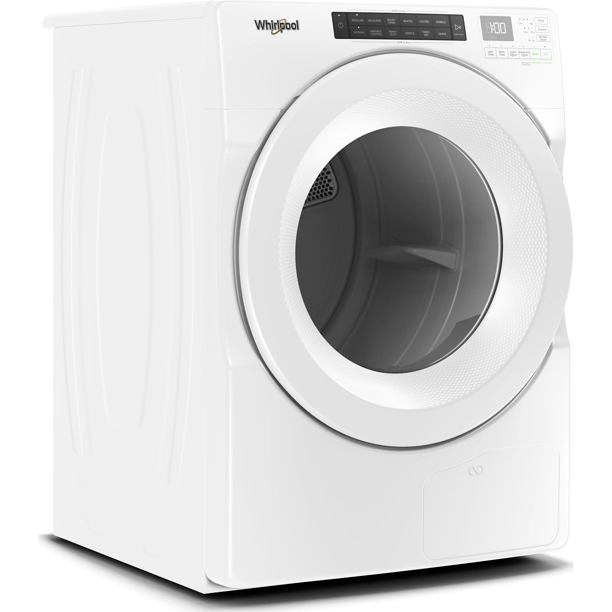 Whirlpool 7.4 cu.ft Front Load Heat Pump Dryer with Intiutitive Touch Controls, Advanced Moisture Sensing -White (YWHD560CHW) - Image 2