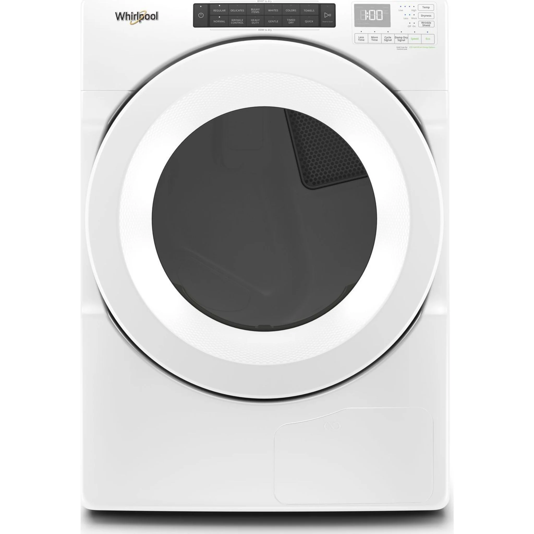 Whirlpool 7.4 cu.ft Front Load Heat Pump Dryer with Intiutitive Touch Controls, Advanced Moisture Sensing -White (YWHD560CHW) - Image 4