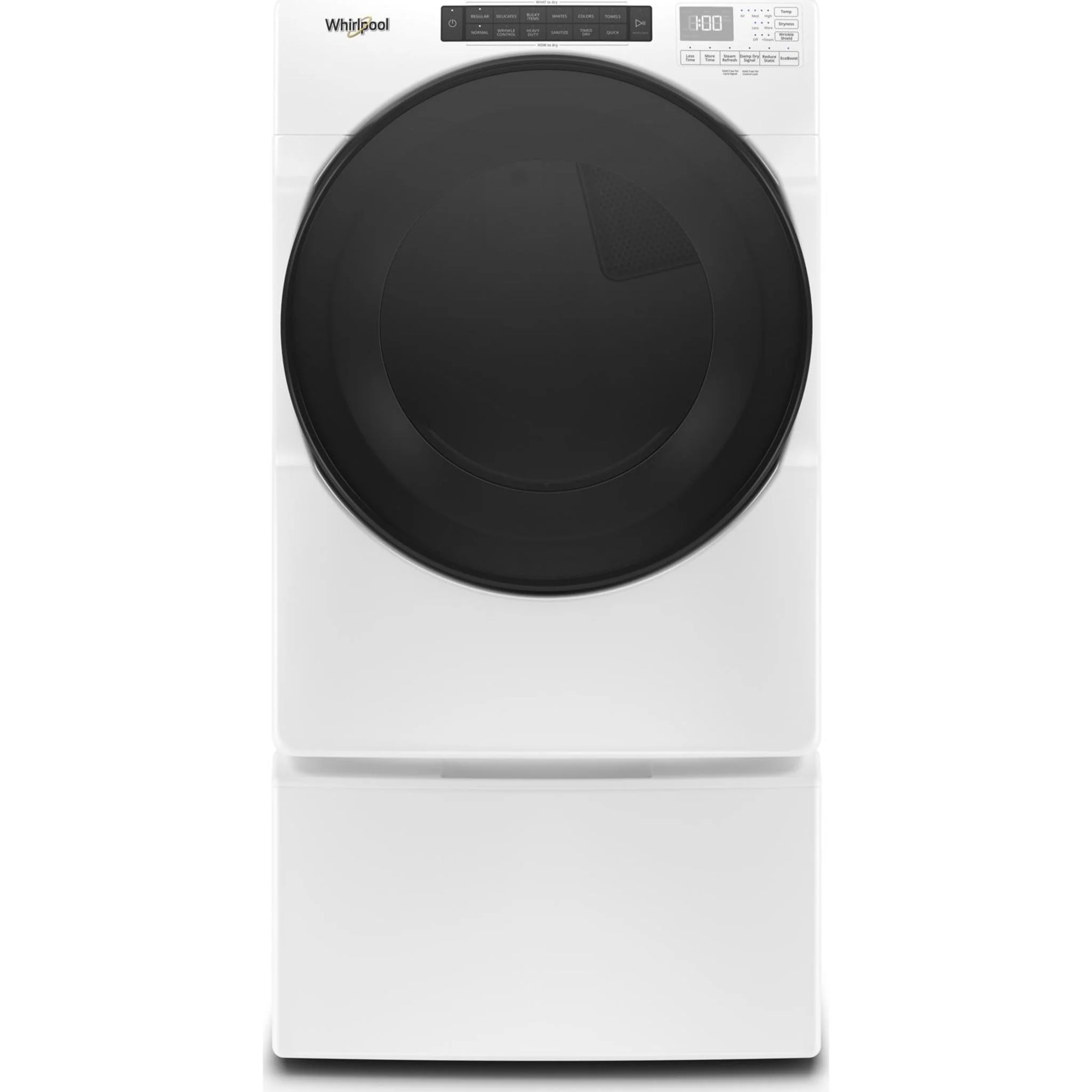 Whirlpool 7.4 cu. ft. Front Load Electric Dryer with Steam Cycles (YWED6620HW) - Image 22