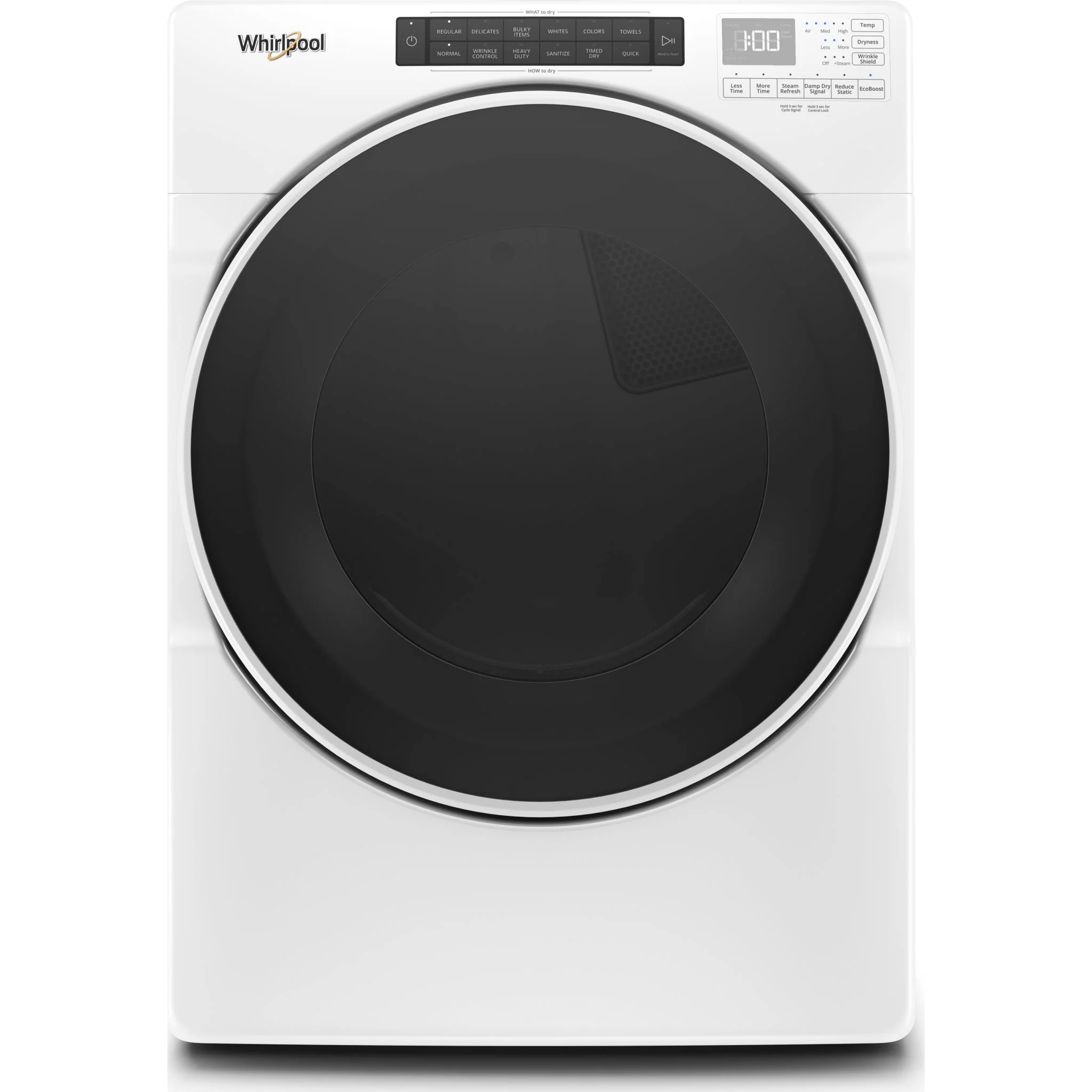 Whirlpool 7.4 cu. ft. Front Load Electric Dryer with Steam Cycles (YWED6620HW) - Image 9