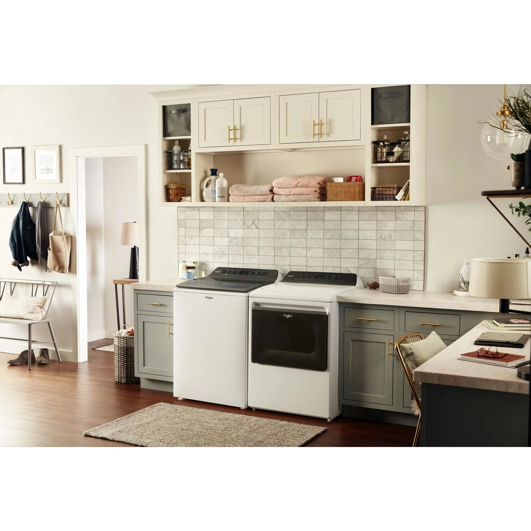 Whirlpool 7.4 cu. ft. Smart Top Load Gas Dryer (WGD6120HW) - Image 22