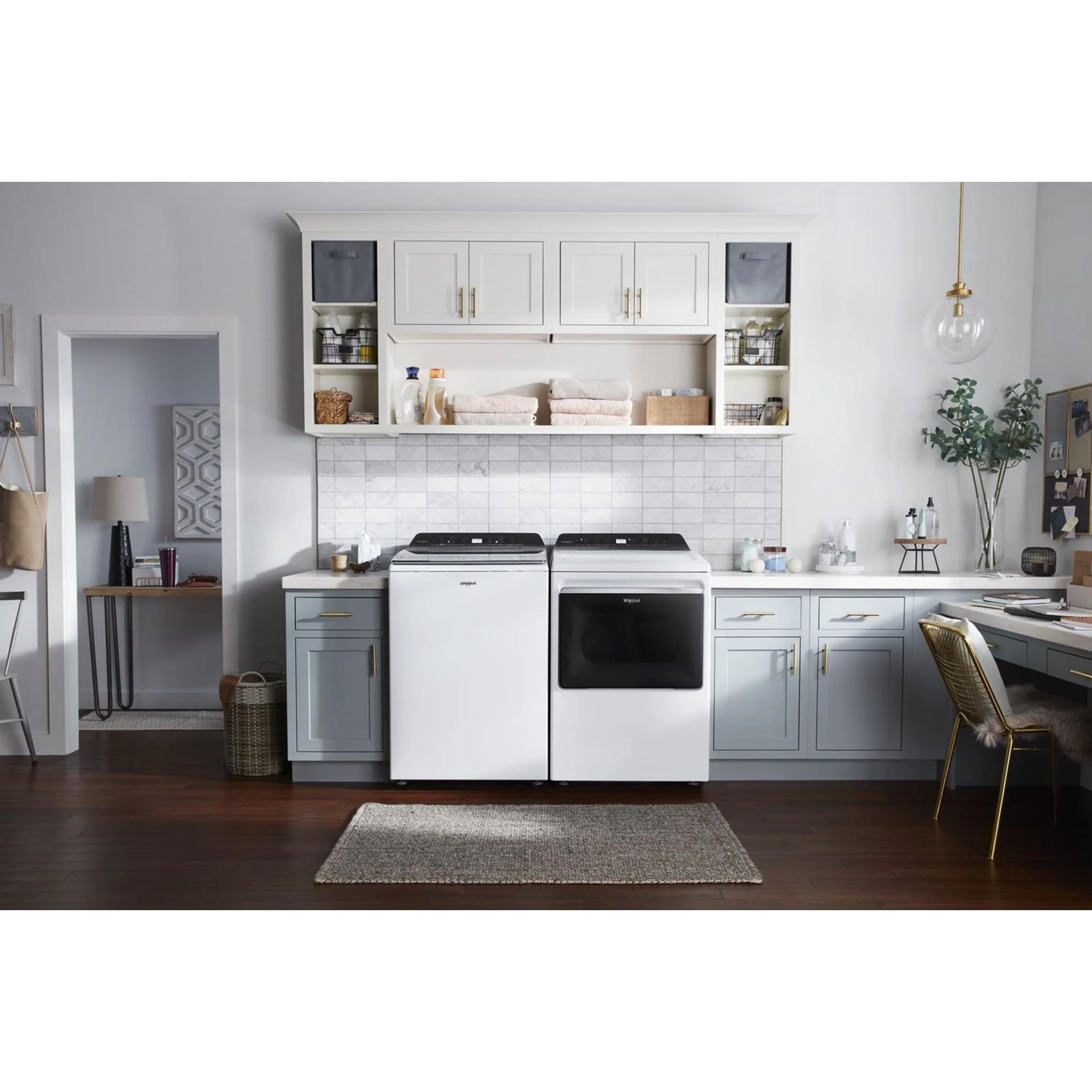 Whirlpool 7.4 cu. ft. Smart Top Load Gas Dryer (WGD6120HW) - Image 26