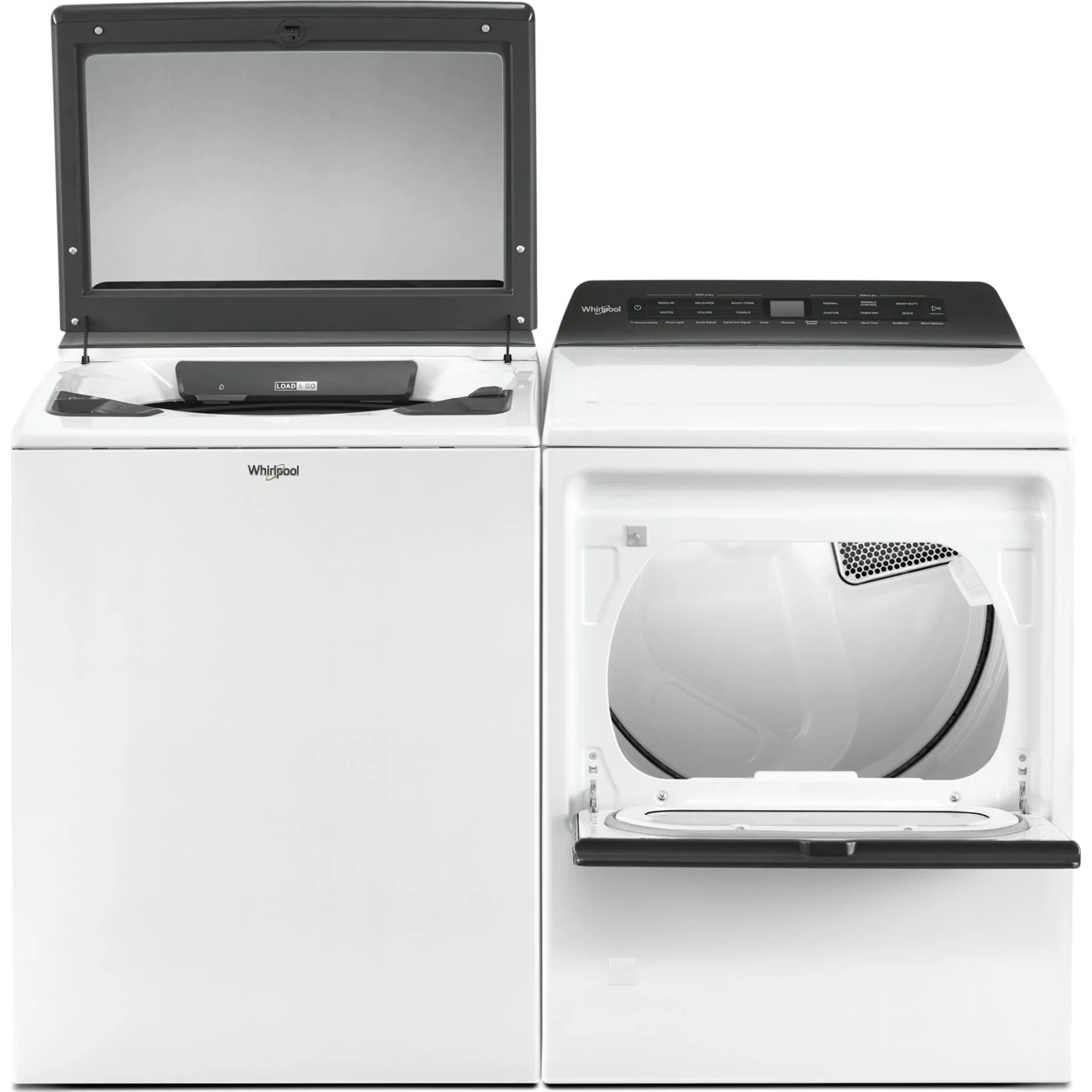 Whirlpool 7.4 cu. ft. Smart Top Load Gas Dryer (WGD6120HW) - Image 36