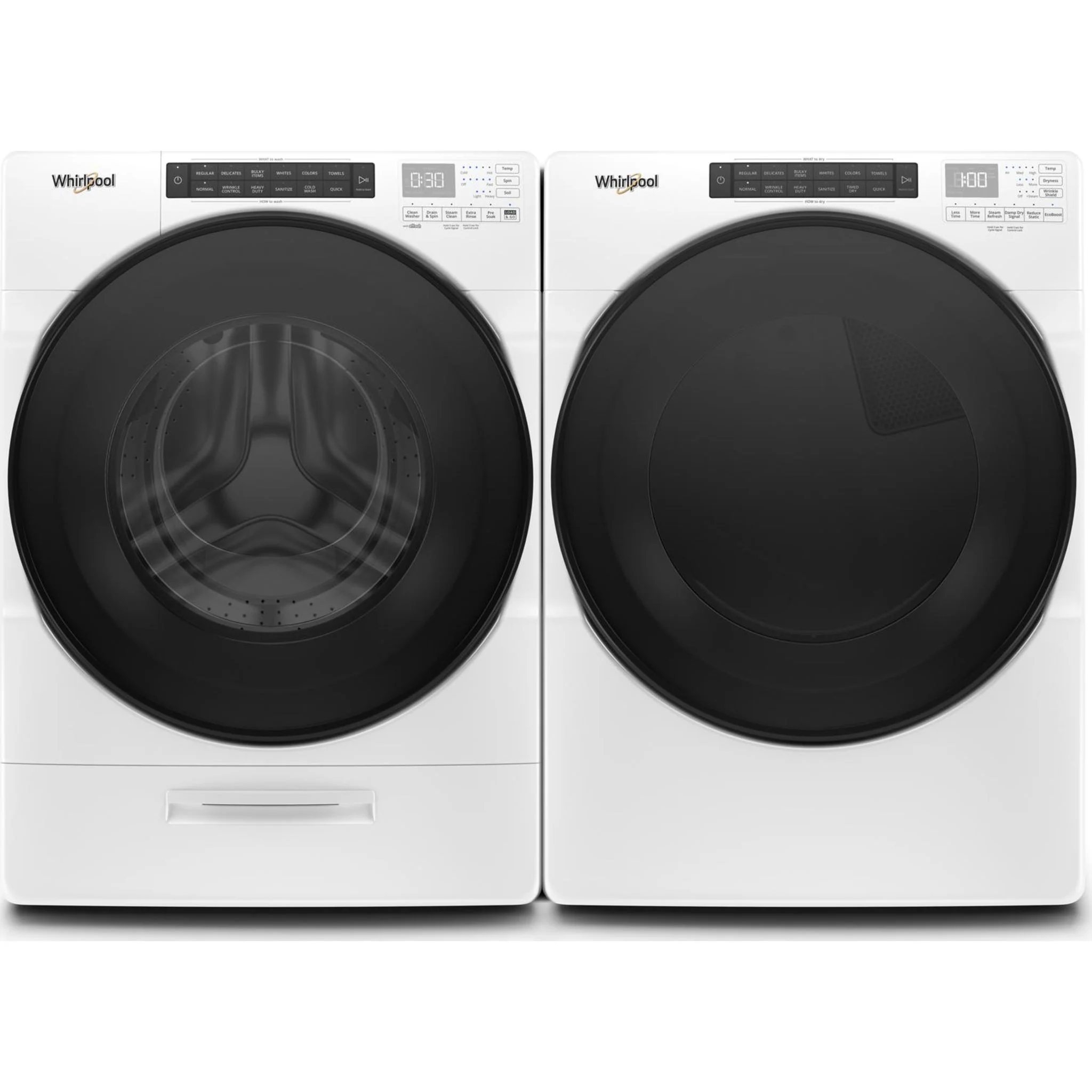 Whirlpool 7.4 cu. ft. Front Load Gas Dryer with Steam Cycles (WGD6620HW) - Image 10