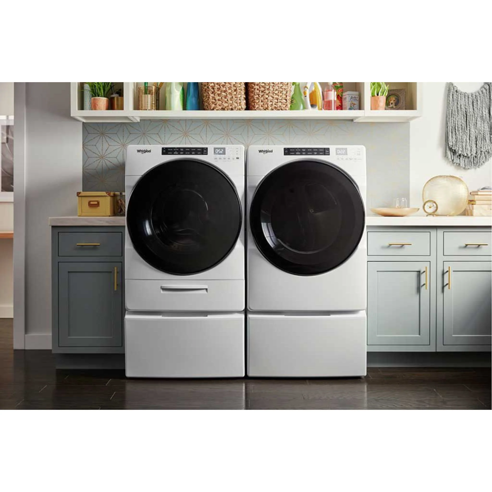 Whirlpool 7.4 cu. ft. Front Load Gas Dryer with Steam Cycles (WGD6620HW) - Image 2