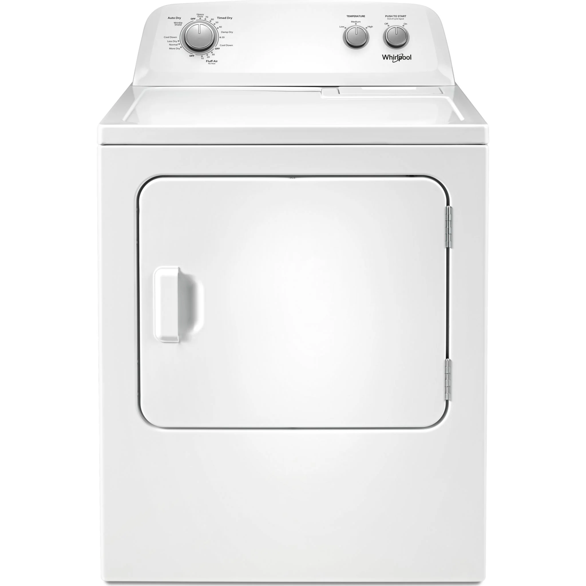 Whirlpool 7.0 cu. ft. Top Load Electric Dryer with AutoDry Drying System (YWED4850HW) - Image 14