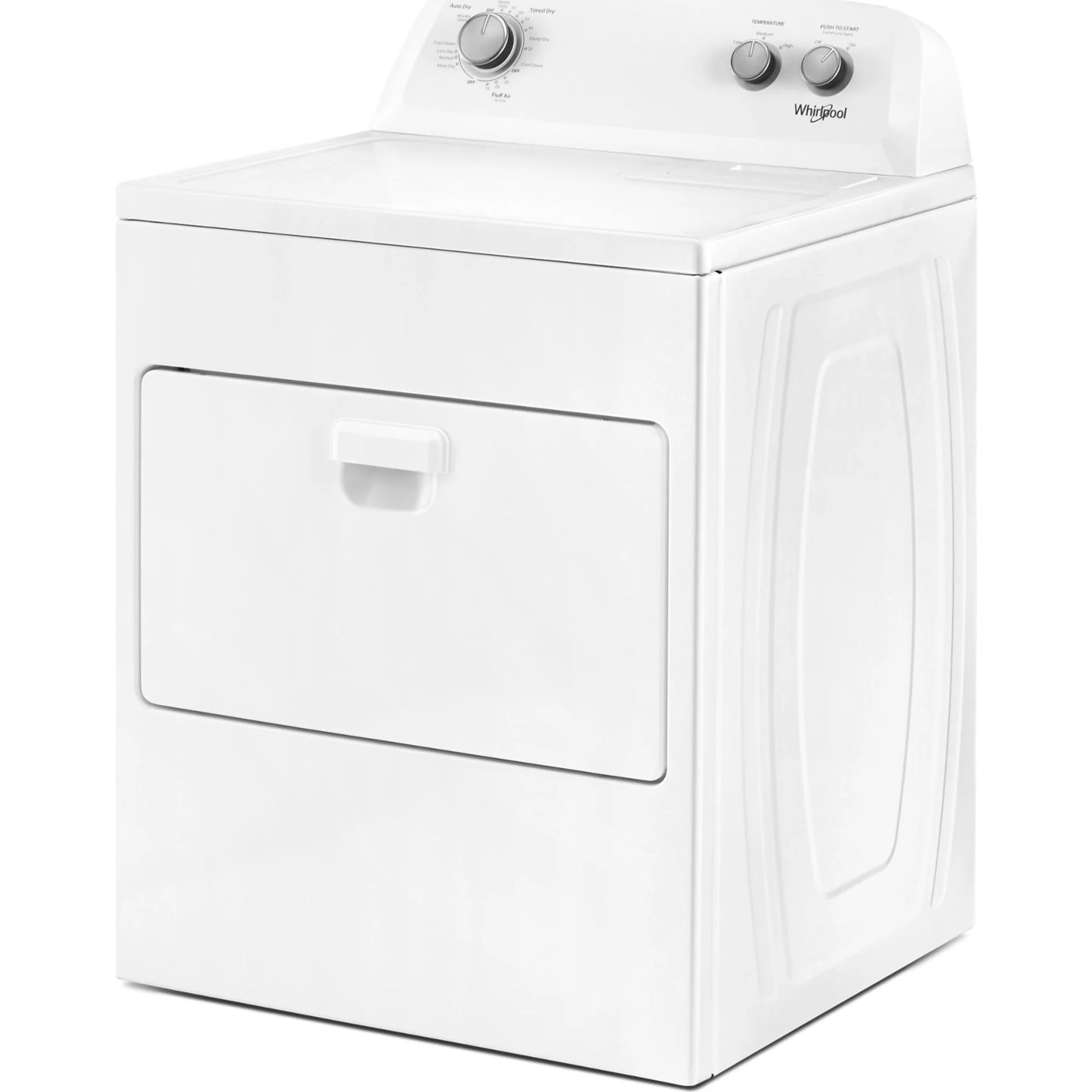 Whirlpool 7.0 cu. ft. Top Load Electric Dryer with AutoDry Drying System (YWED4850HW) - Image 16